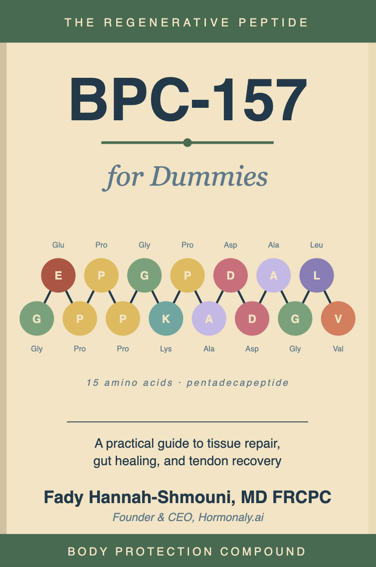 BPC-157 Book by Fady Hannah-Shmouni
