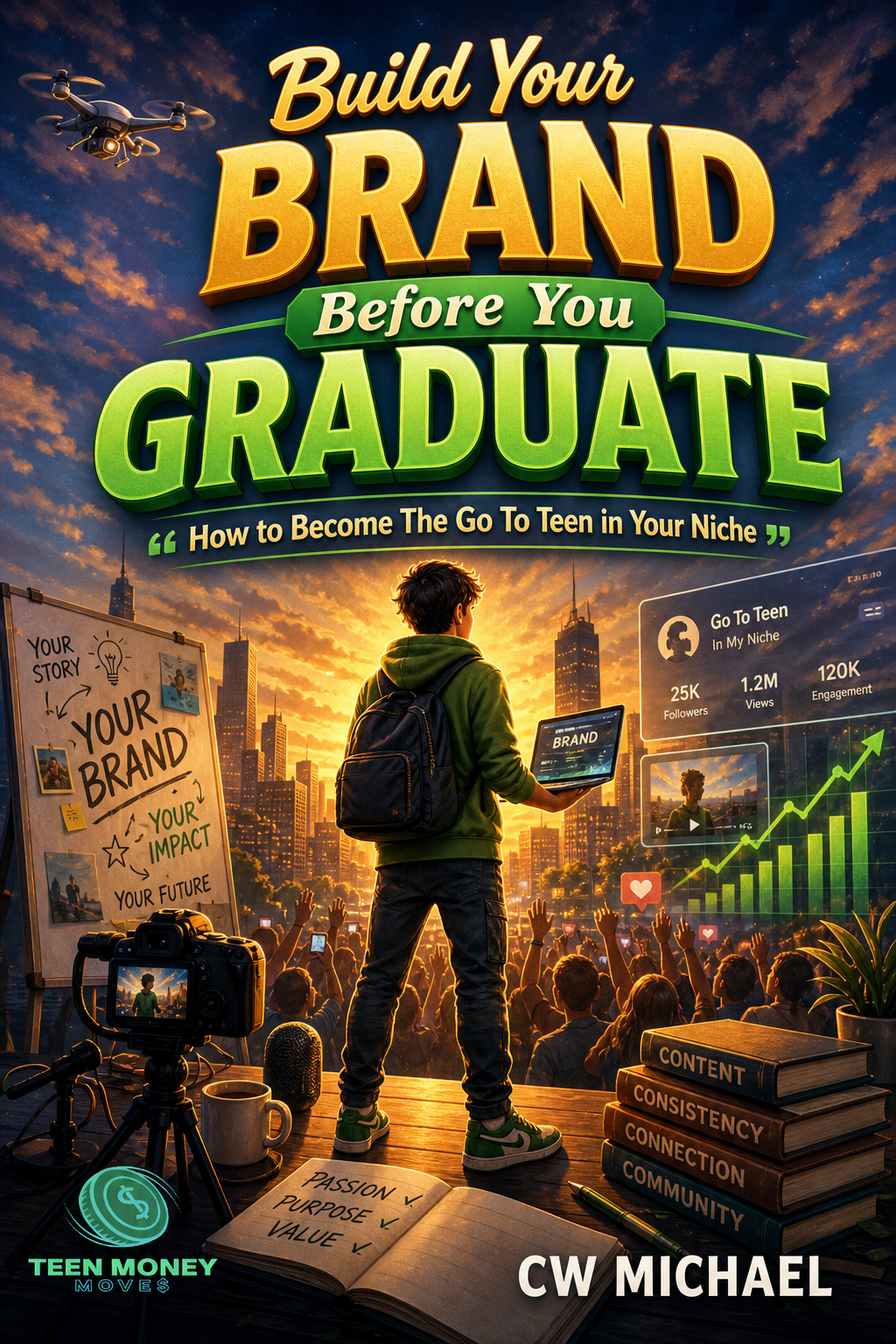 Build Your Brand Before You Graduate  "How to Become The Go To Teen in Your Niche" by Chris Walden