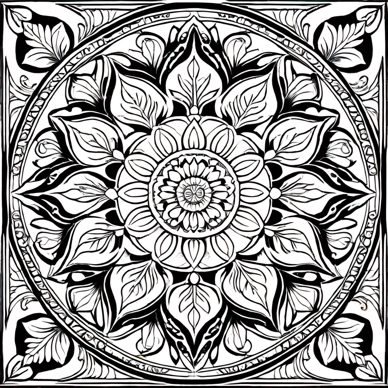 Winter Wonderland Mandalas