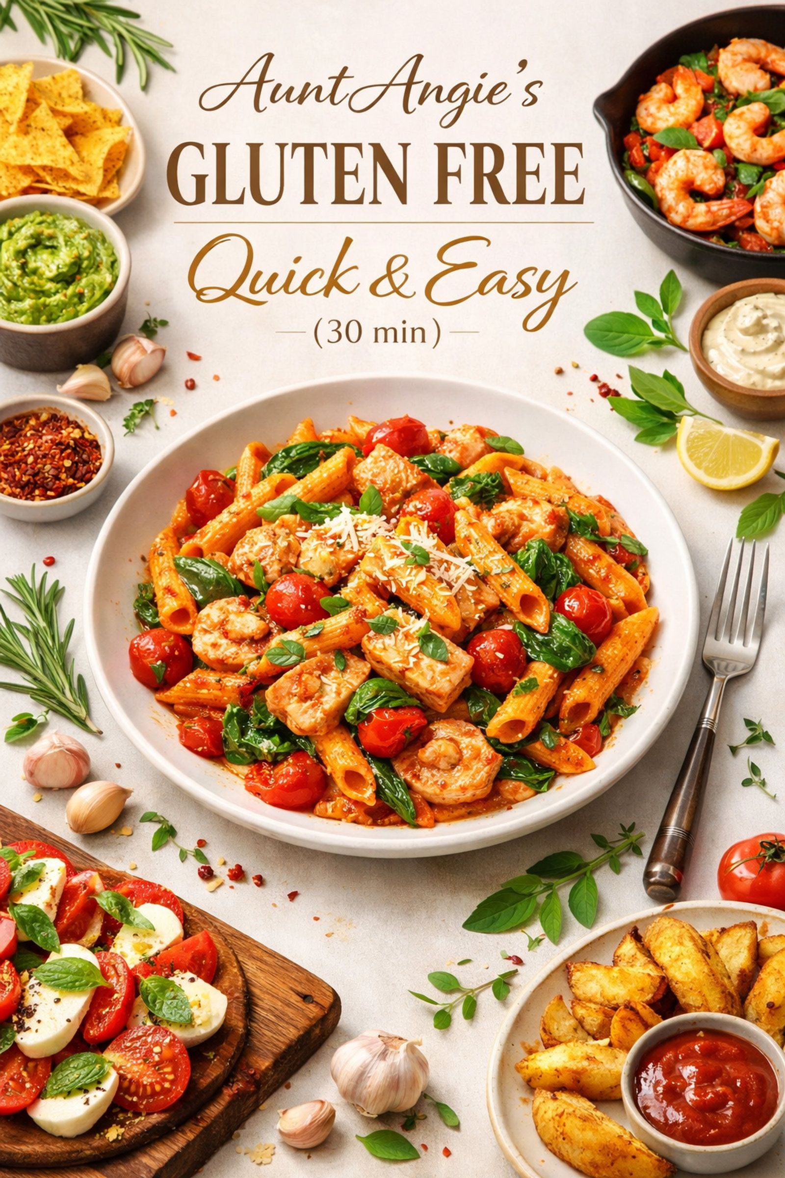 Aunt Angie’s Gluten Free Quick & Easy (30 min)