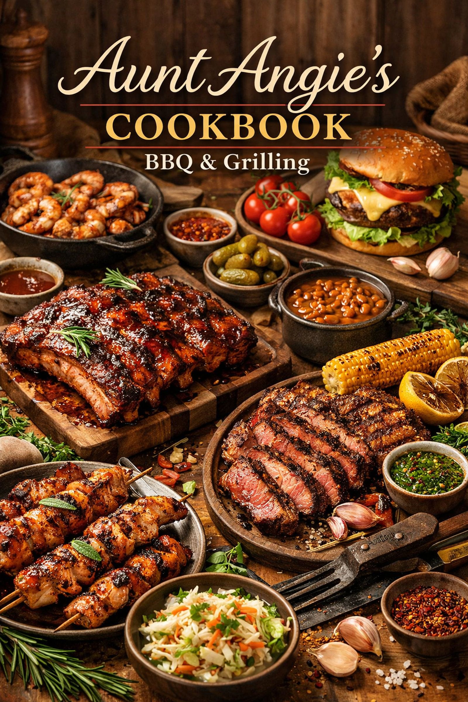 Aunt Angie's Cookbook - BBQ & Grilling
