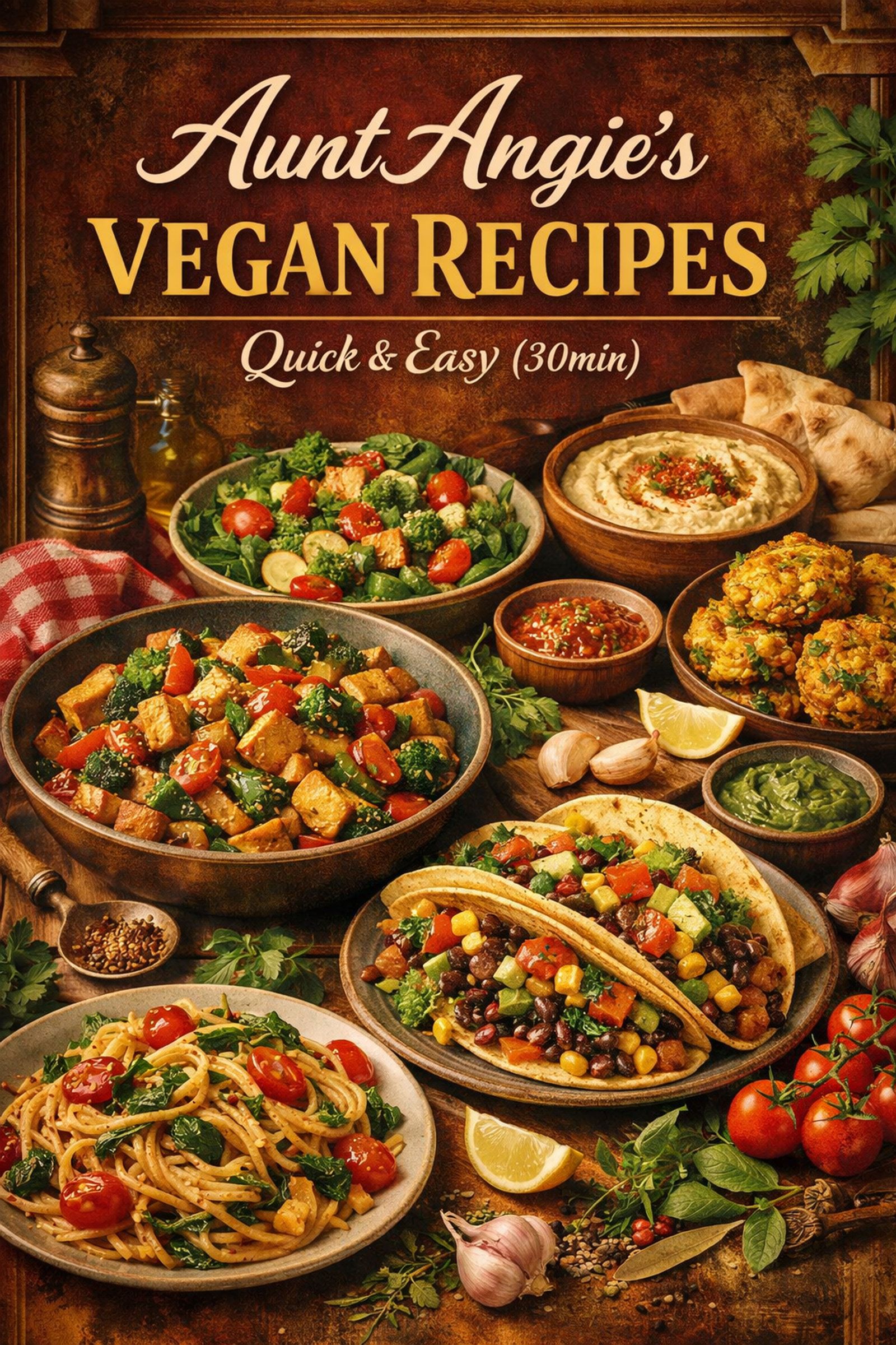 Aunt Angie’s Vegan Recipes - Quick & Easy (30min)