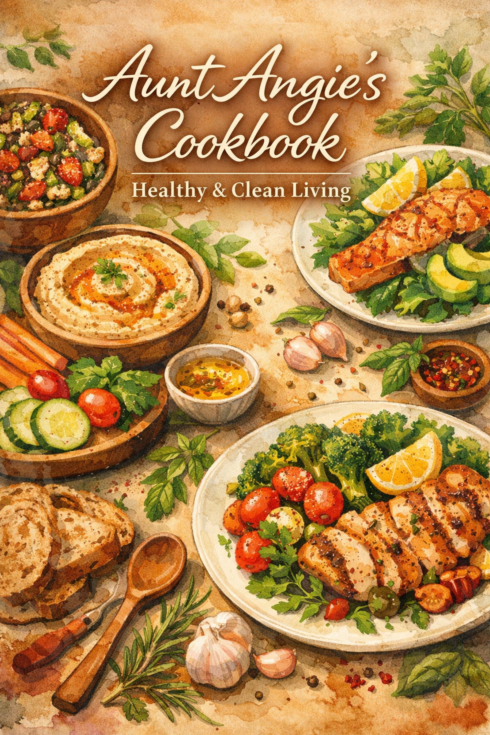 Aunt Angie’s Cookbook - Healthy & Clean Living