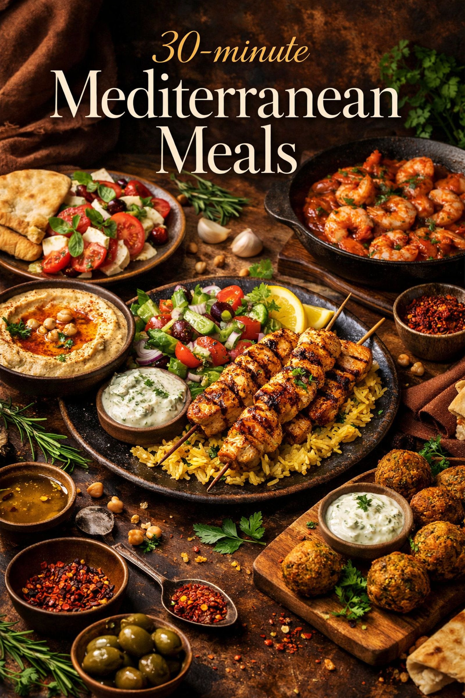 30- minute Mediterranean Meals by William BCE Doss