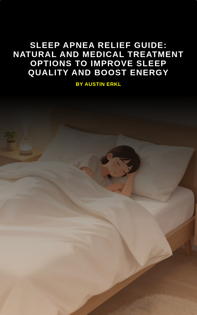 Sleep Apnea Relief Guide: Natural and Medical Treatment Options to Improve Sleep Quality and Boost Energy by Austin Erkl