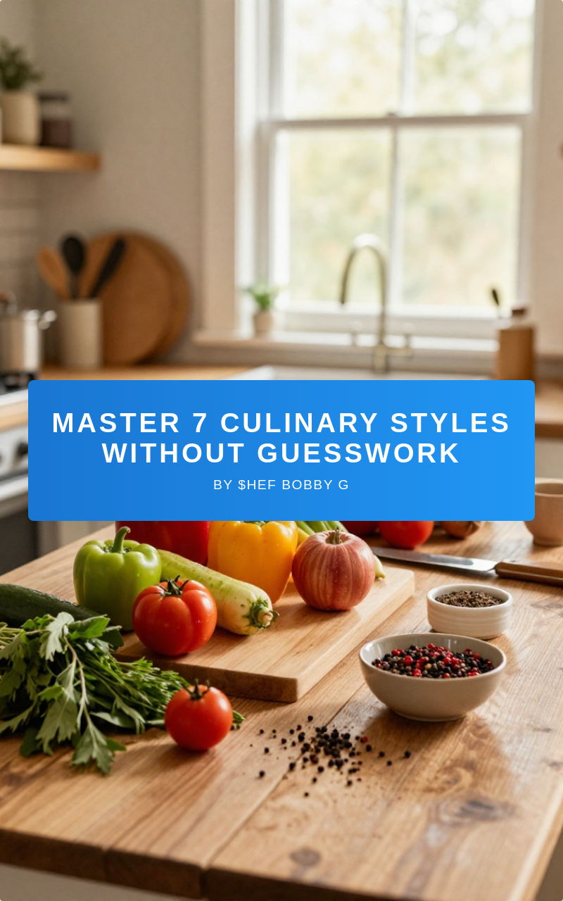 Master 7 Culinary Styles Without Guesswork