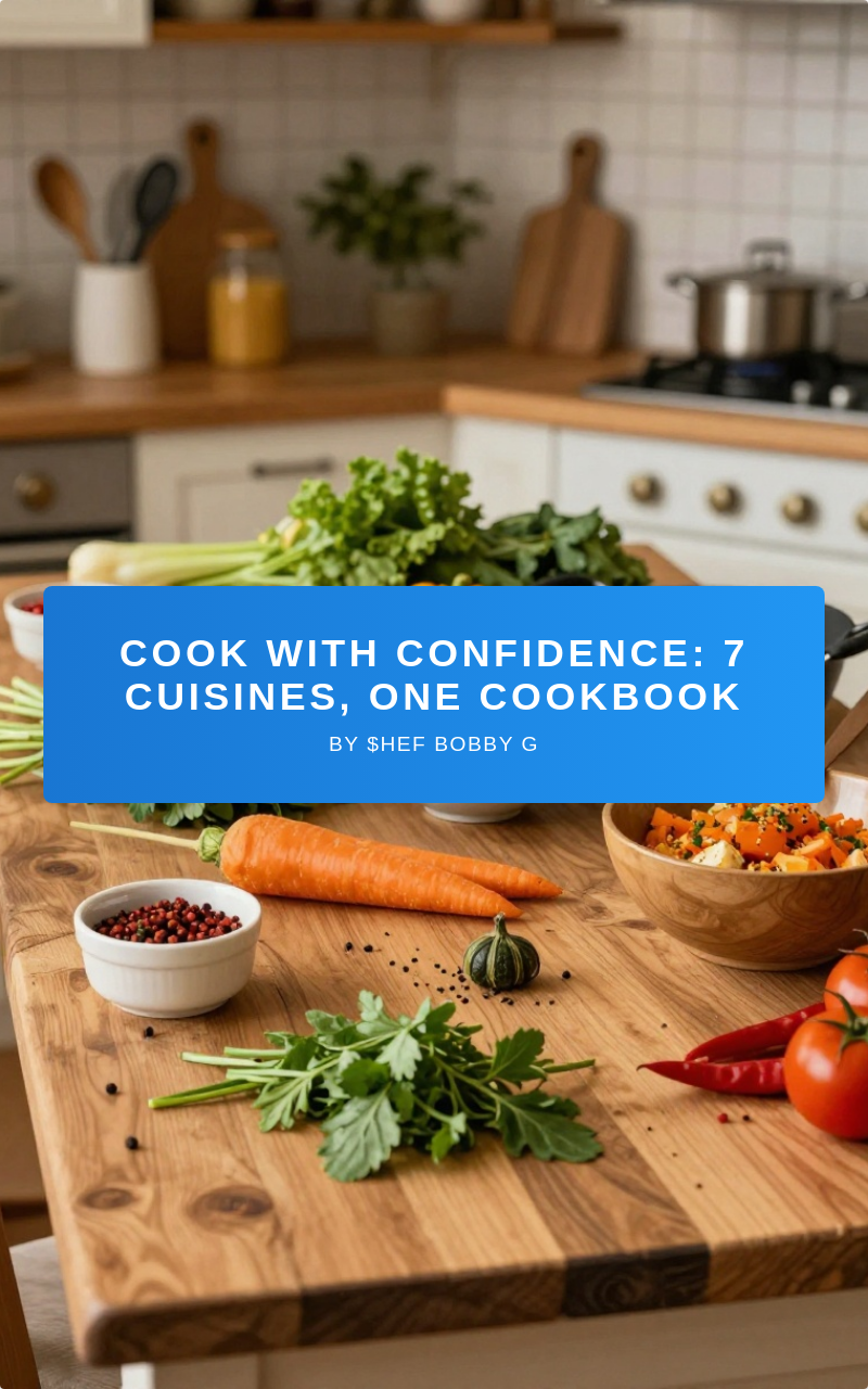 Cook with Confidence: 7 Cuisines, One Cookbook