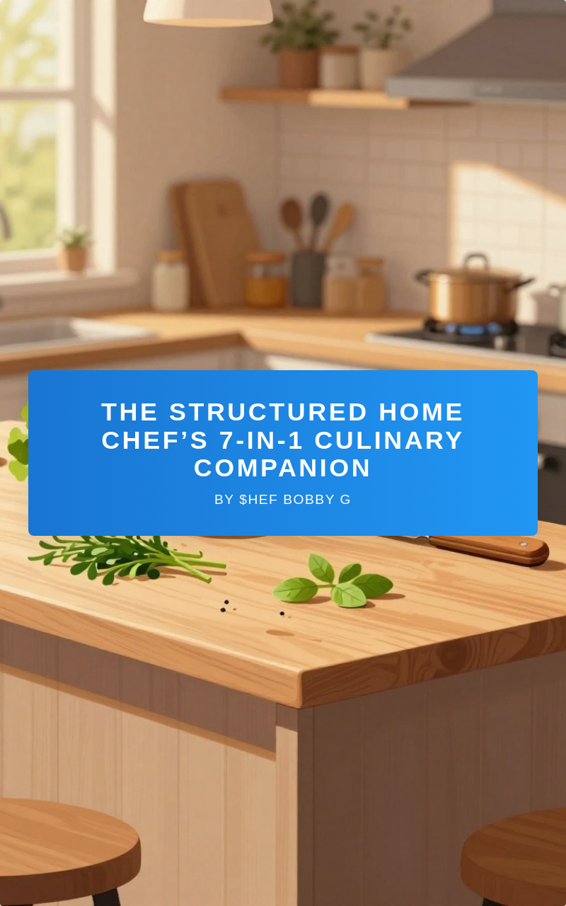 The Structured Home Chef’s 7-in-1 Culinary Companion