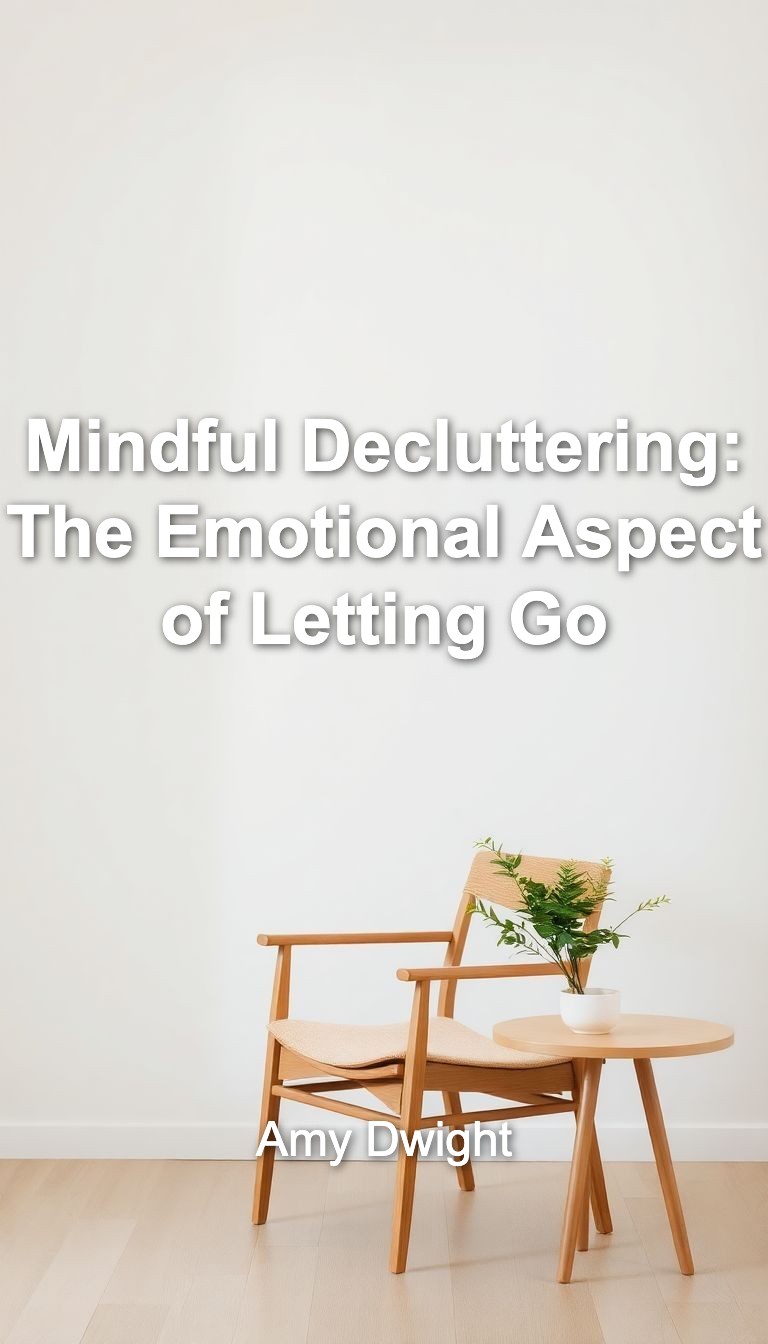 Mindful Decluttering: The Emotional Aspect of Letting Go