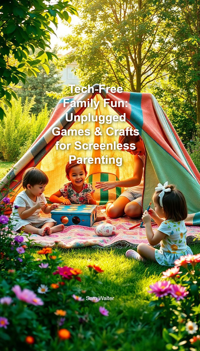 Tech-Free Family Fun: Unplugged Games & Crafts for Screenless Parenting