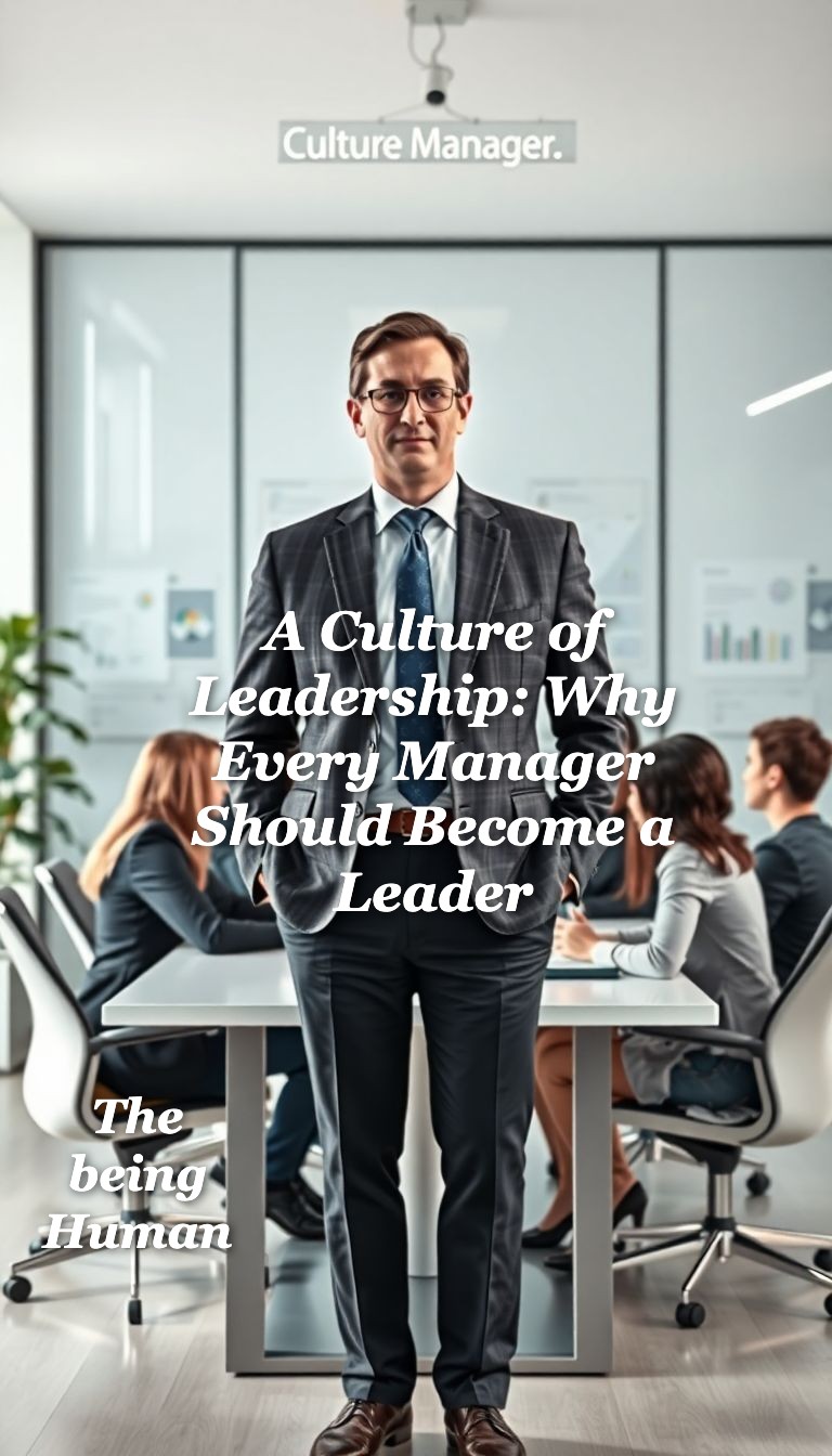 A Culture of Leadership: Why Every Manager Should Become a Leader