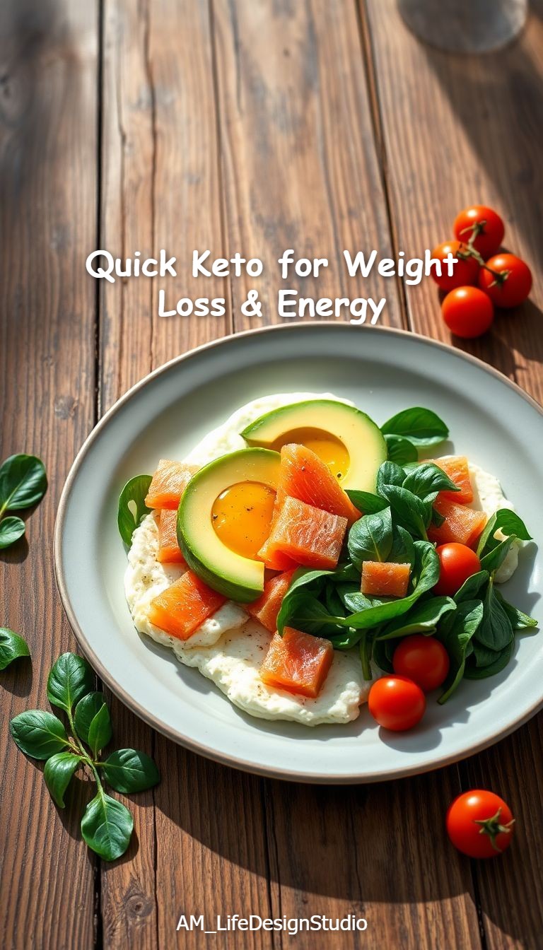 Quick Keto for Weight Loss & Energy by Akifa Manzoor