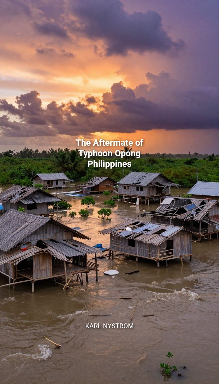 The Aftermate of Typhoon Opong Philippines