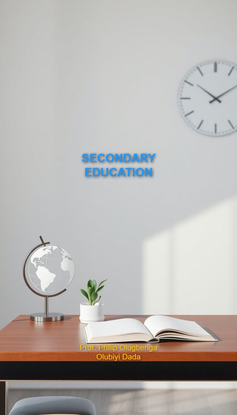 SECONDARY EDUCATION
