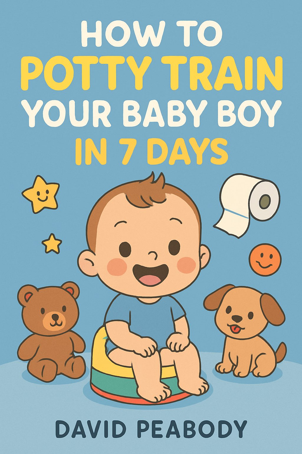 How to Potty train your baby boy in 7 days