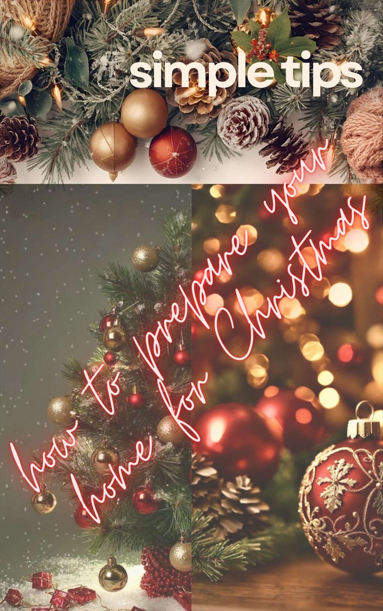 how to prepare your home for Christmas