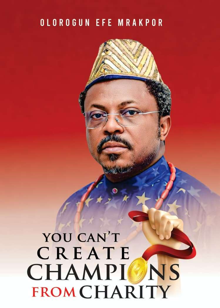 YOU CAN'T CREATE CHAMPIONS FROM CHARITY