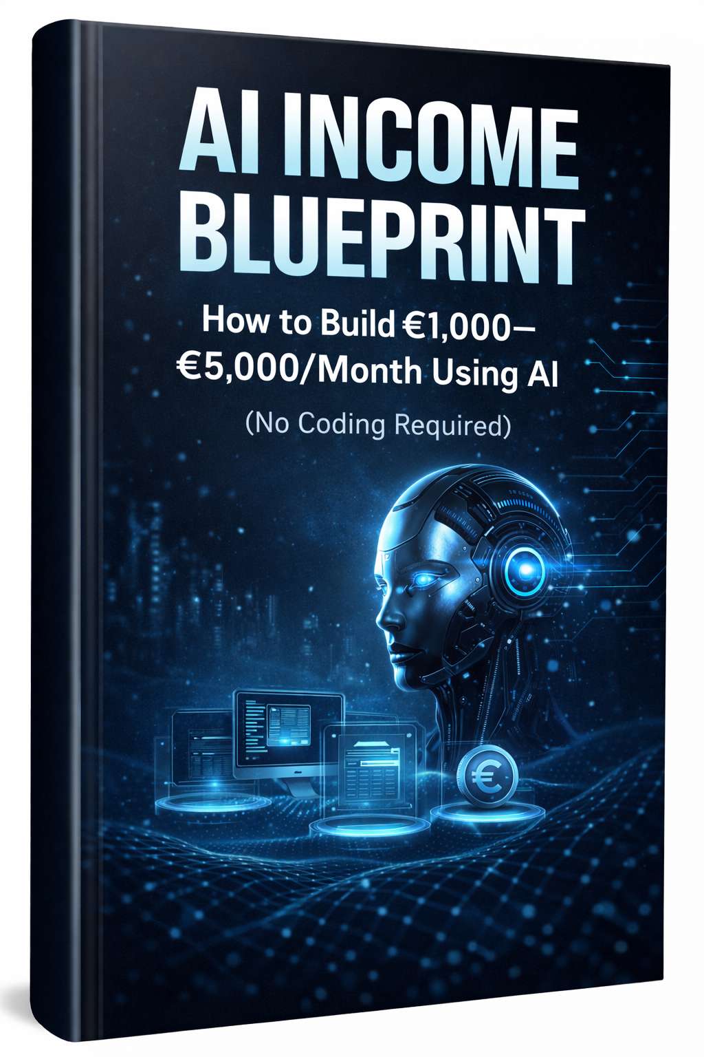 AI Income Blueprint: How to Build €1,000–€5,000/Month Using AI (No Coding Required by Ai strategies income