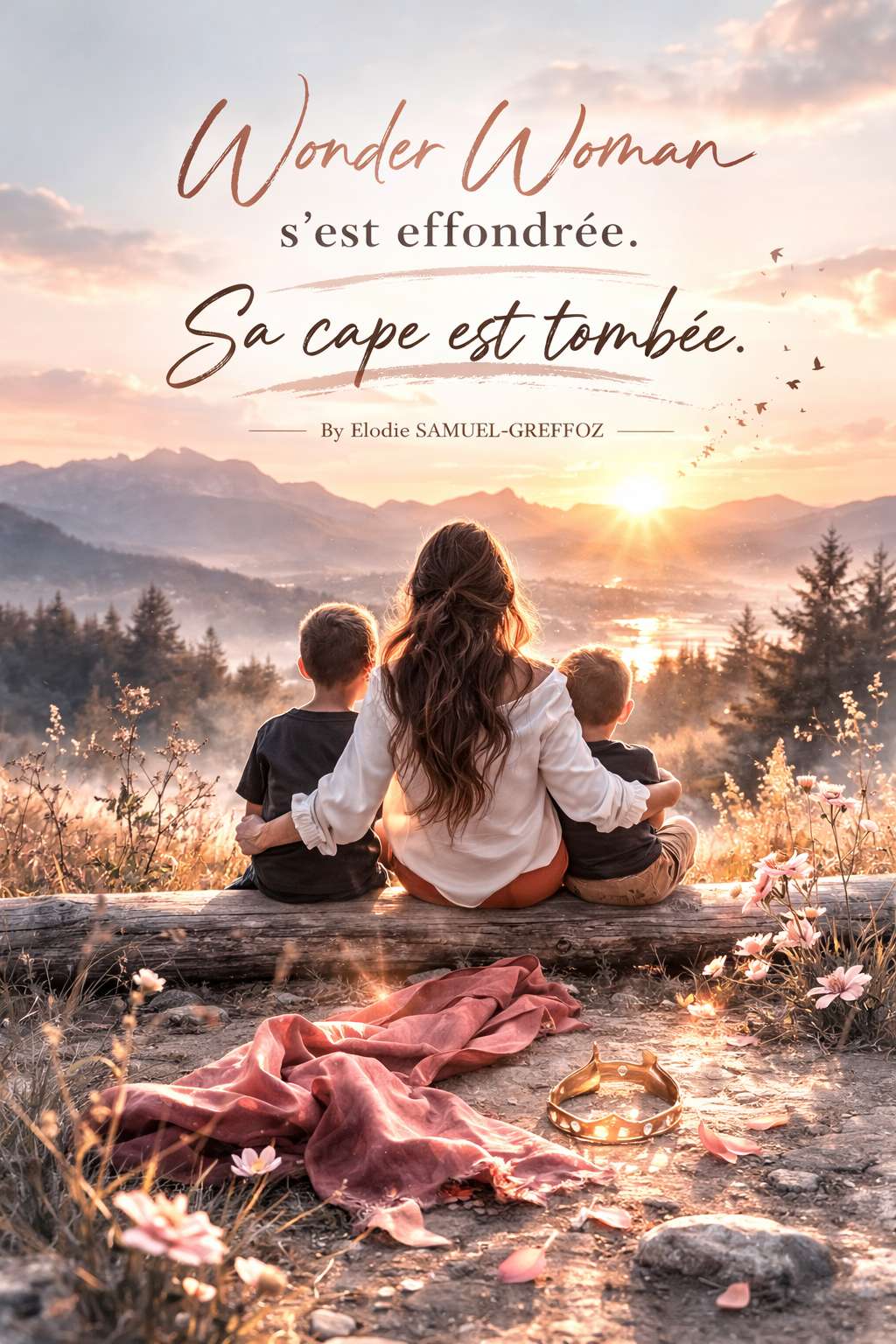 Wonder Woman s'est effondrée. Sa cape est tombé. by SAMUEL-GREFFOZ Elodie