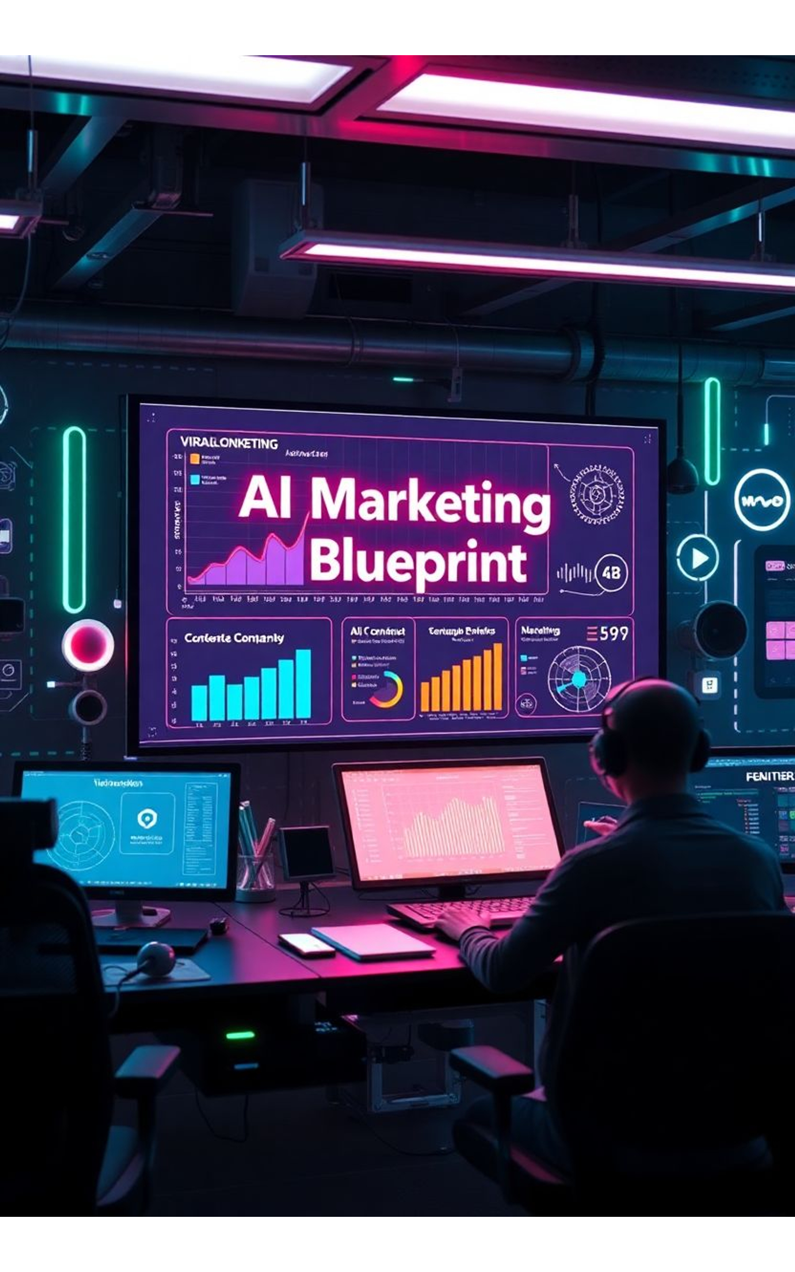 AI Marketing Blueprint: Create Viral Content, Automate Growth & Scale with Smart Tools