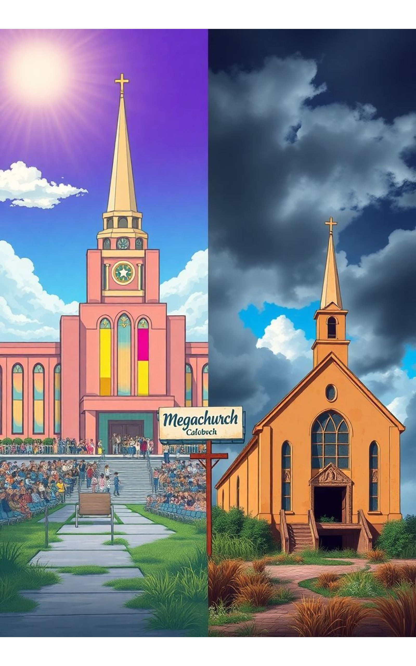 THE RISE AND FALL OF THE MEGACHURCH