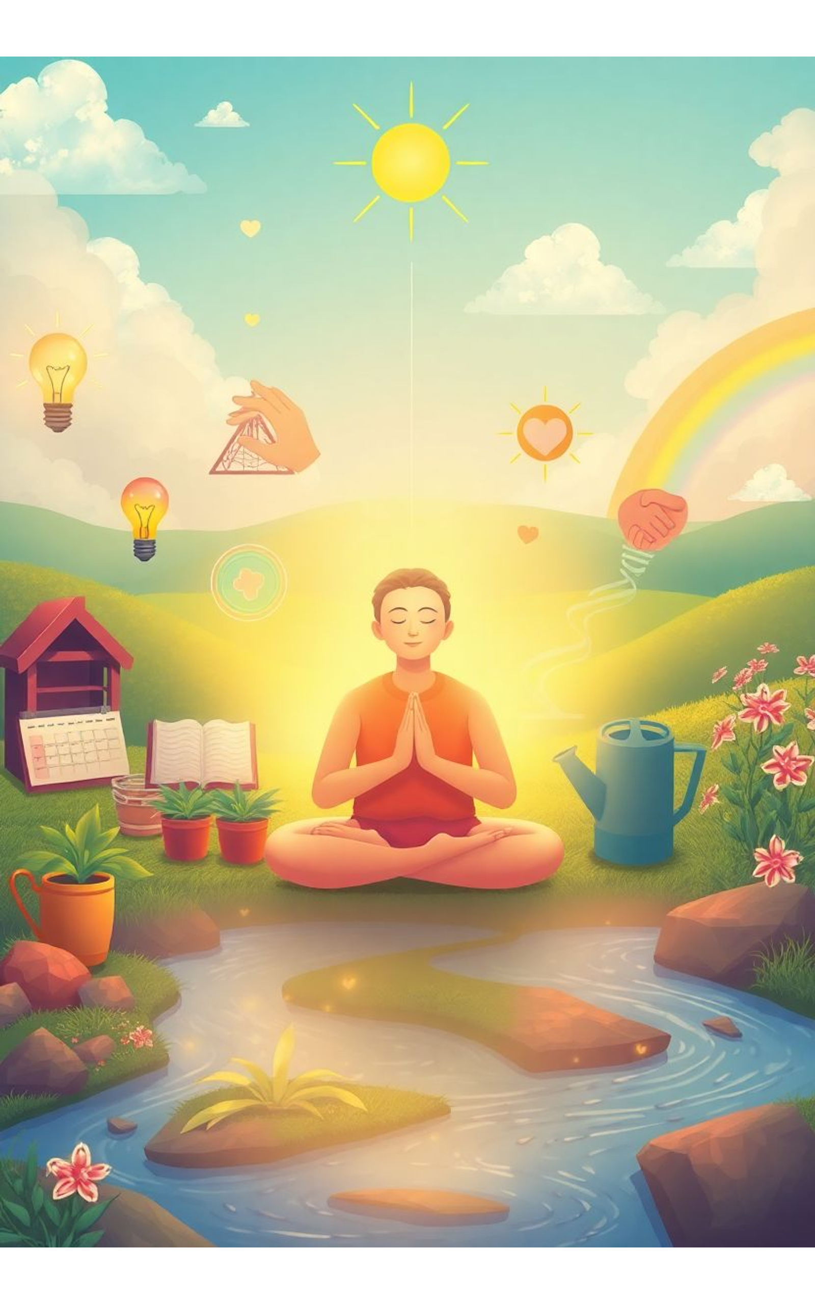 Good Thoughts + Good Habits + Good Pray = Good Luck