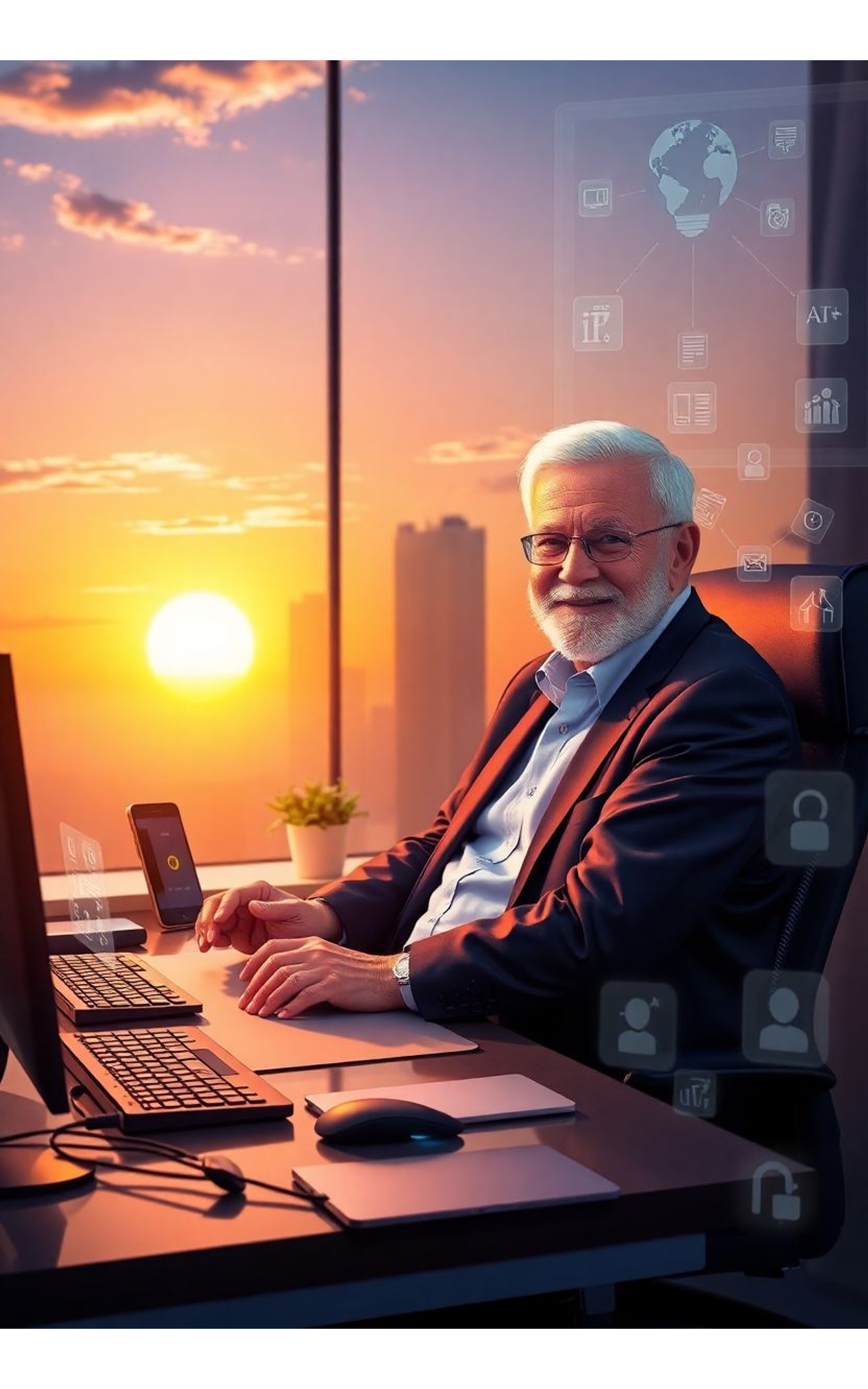 Born Twice: How a Retiree Can Succeed Again in the Era of AI and IT