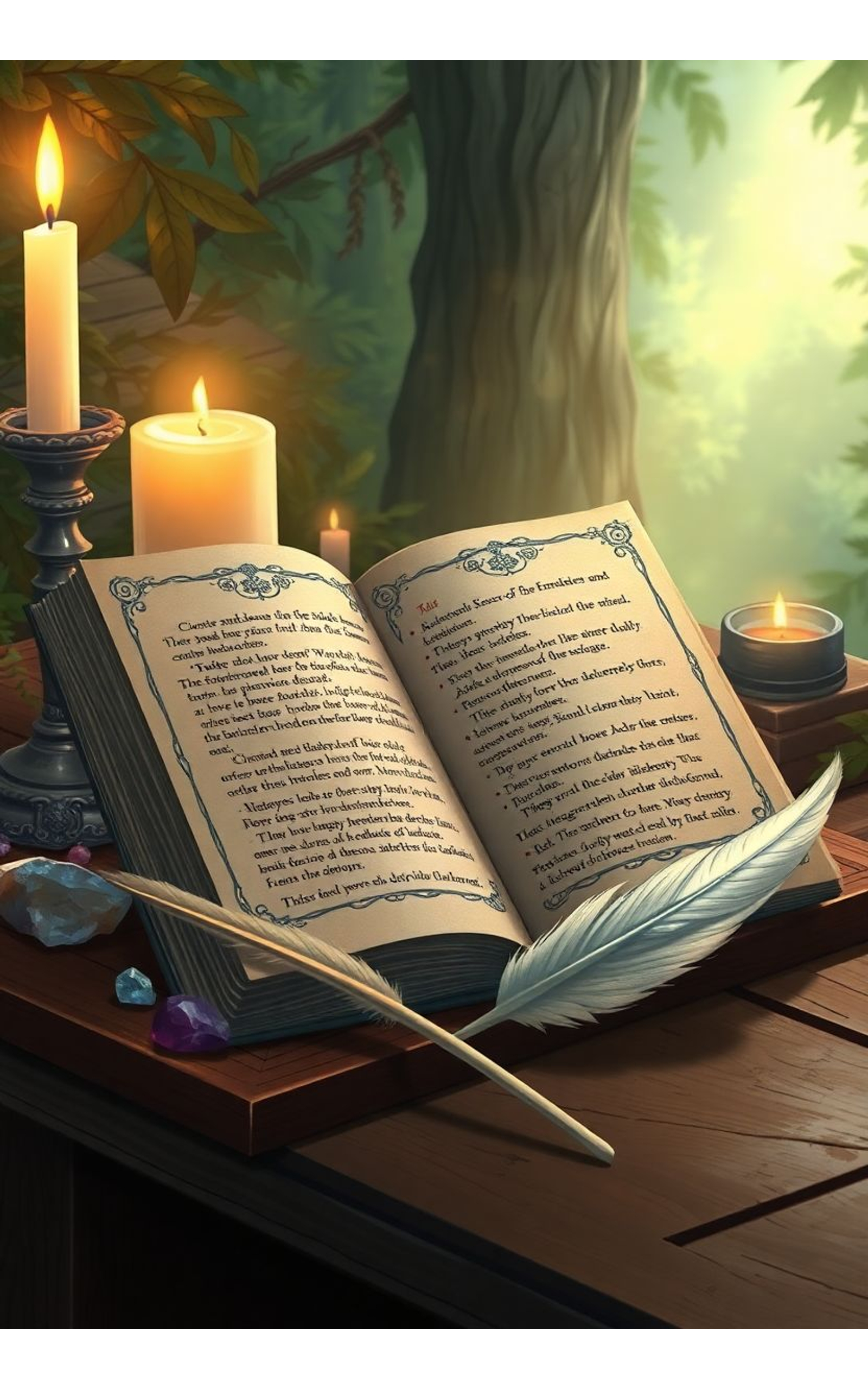 Petit grimoire de rituels quotidiens (amour, argent...