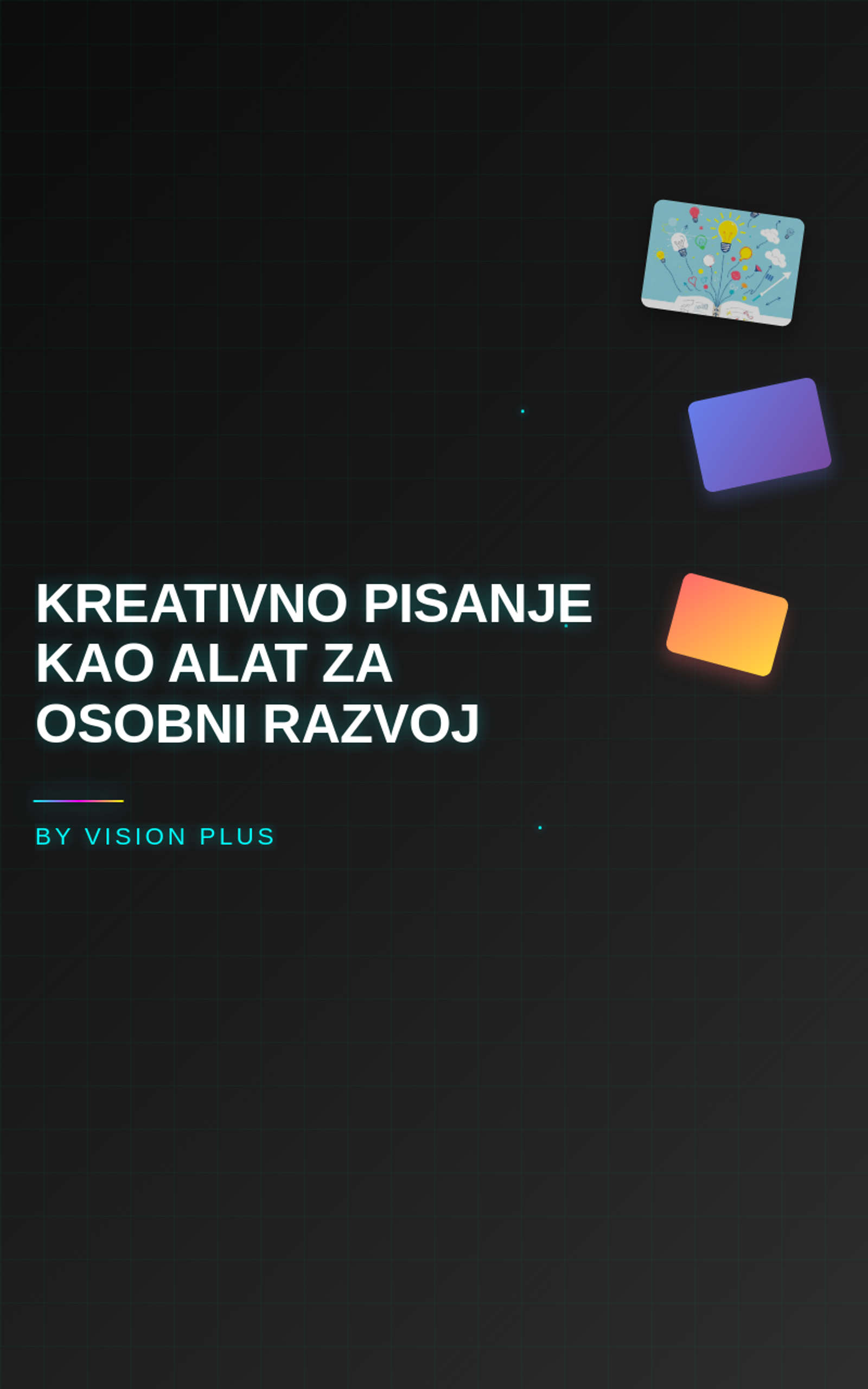 Kreativno pisanje kao alat za osobni razvoj