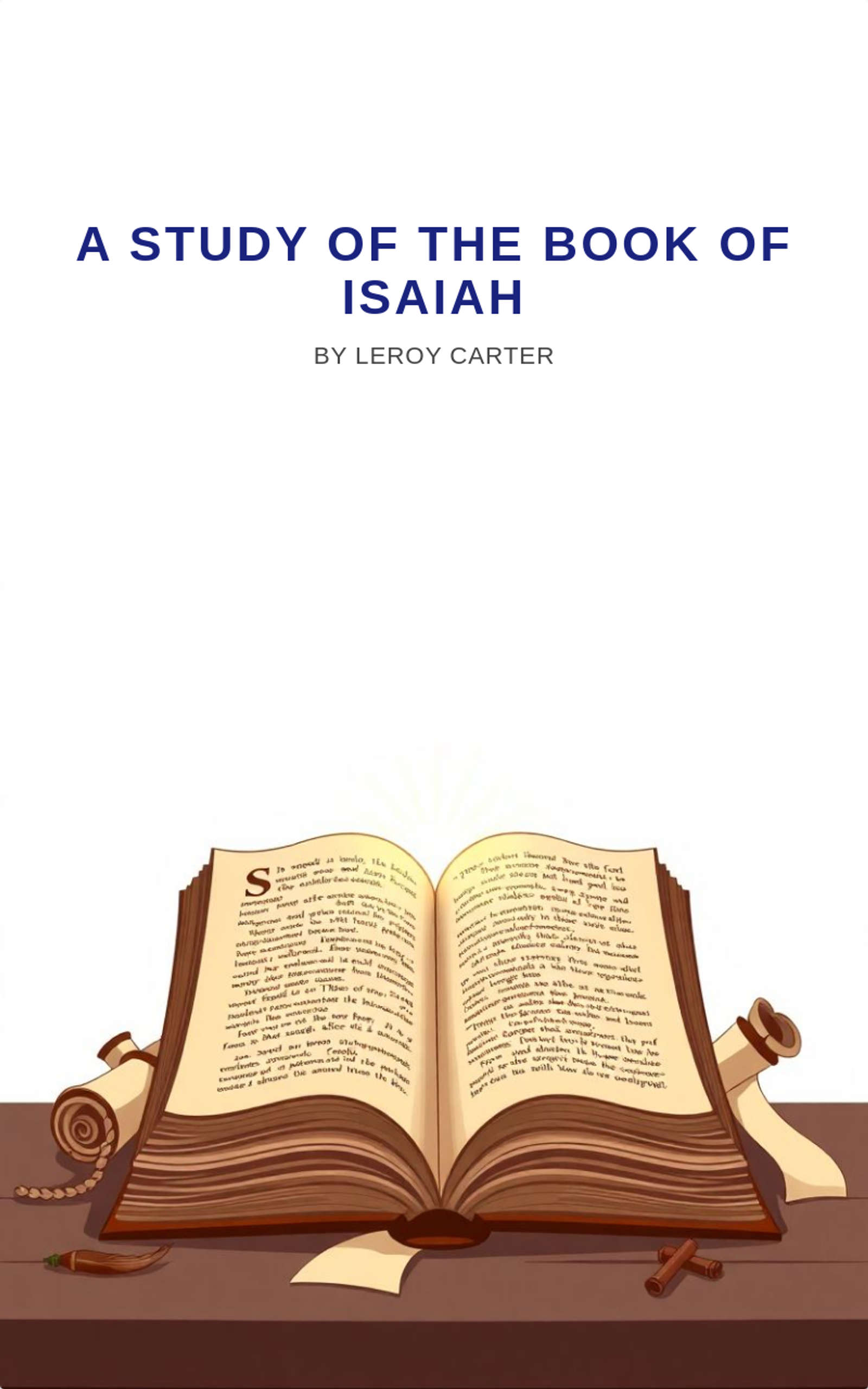 A STUDY OF THE BOOK OF ISAIAH