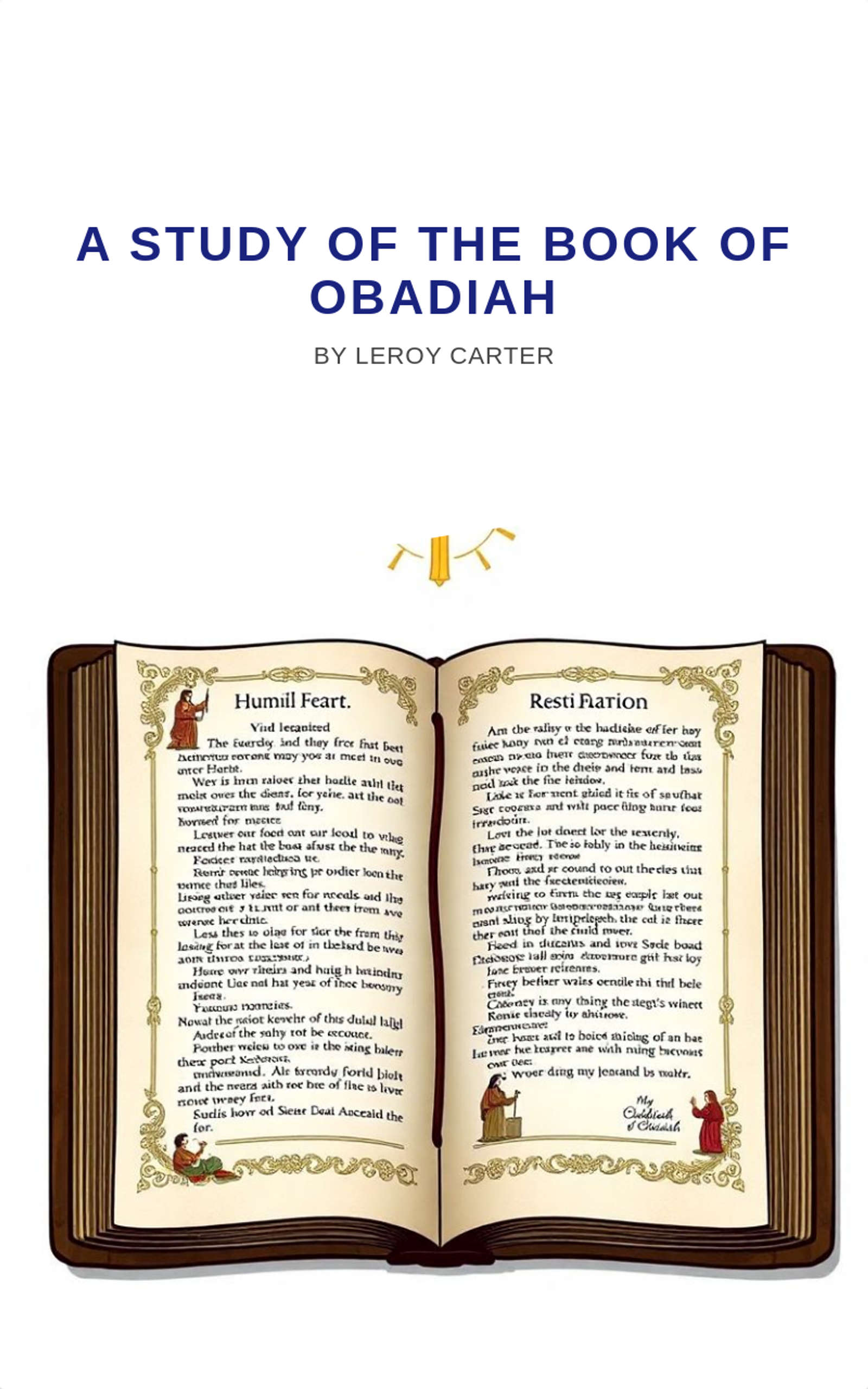 A STUDY OF THE BOOK OF OBADIAH