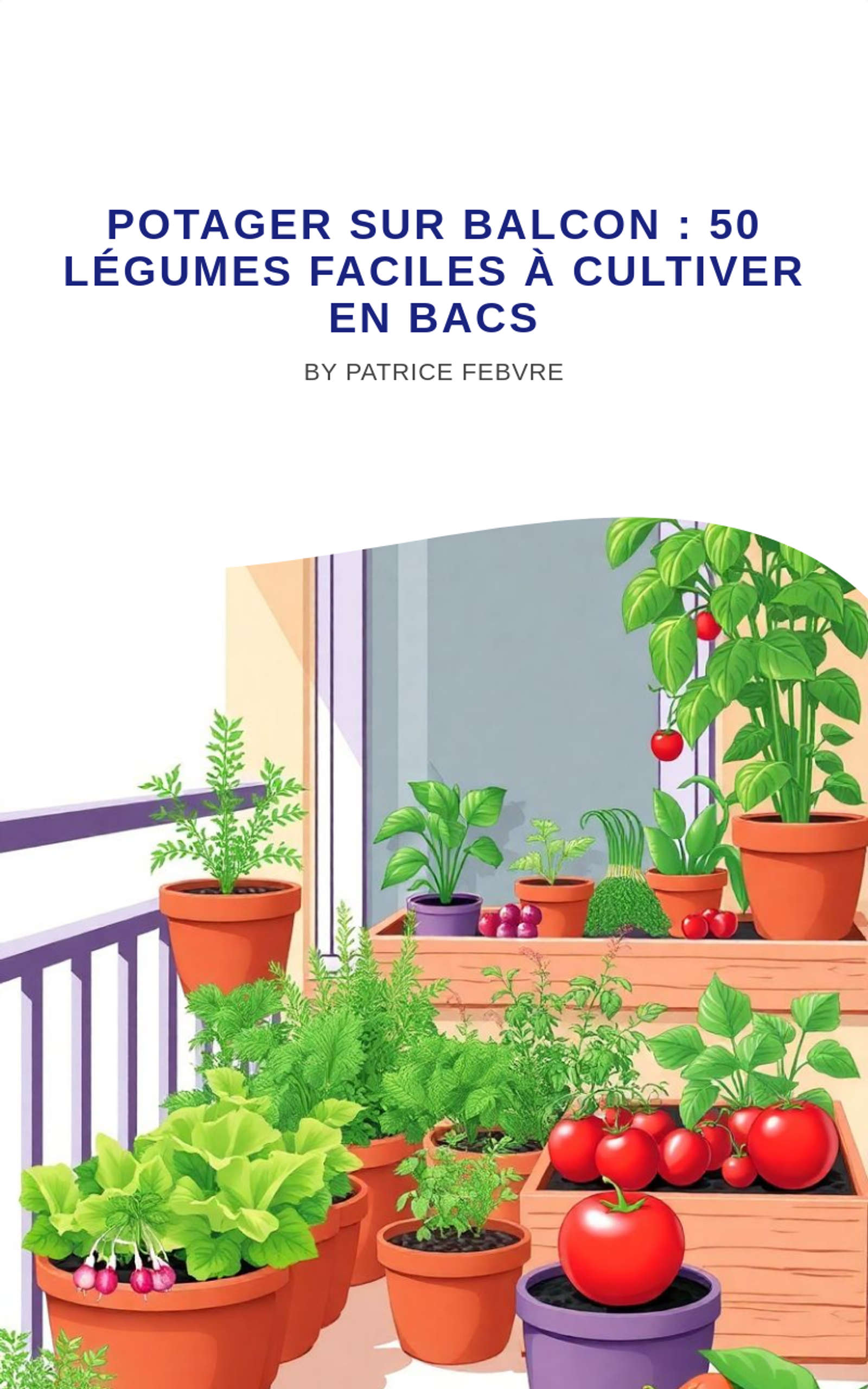 Potager sur balcon : 50 légumes faciles à cultiver en bacs