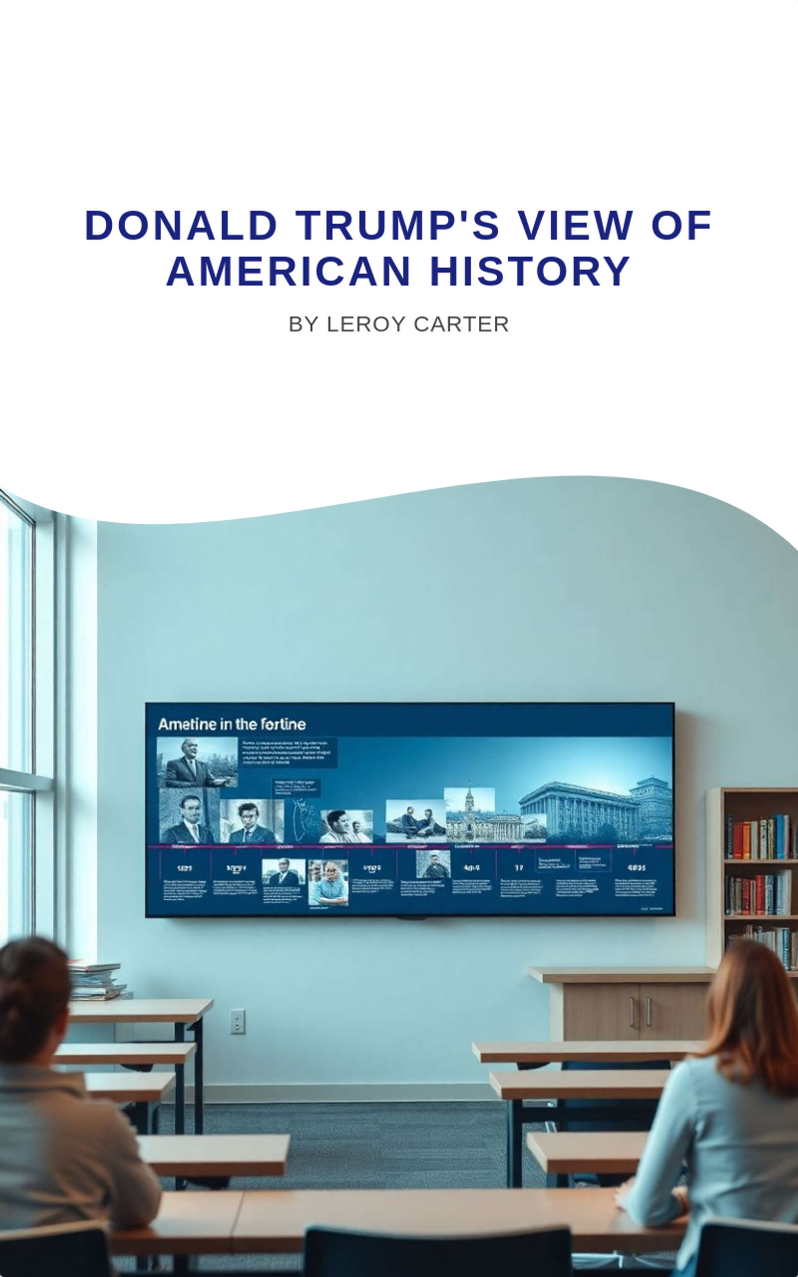 DONALD TRUMP'S VIEW OF AMERICAN HISTORY