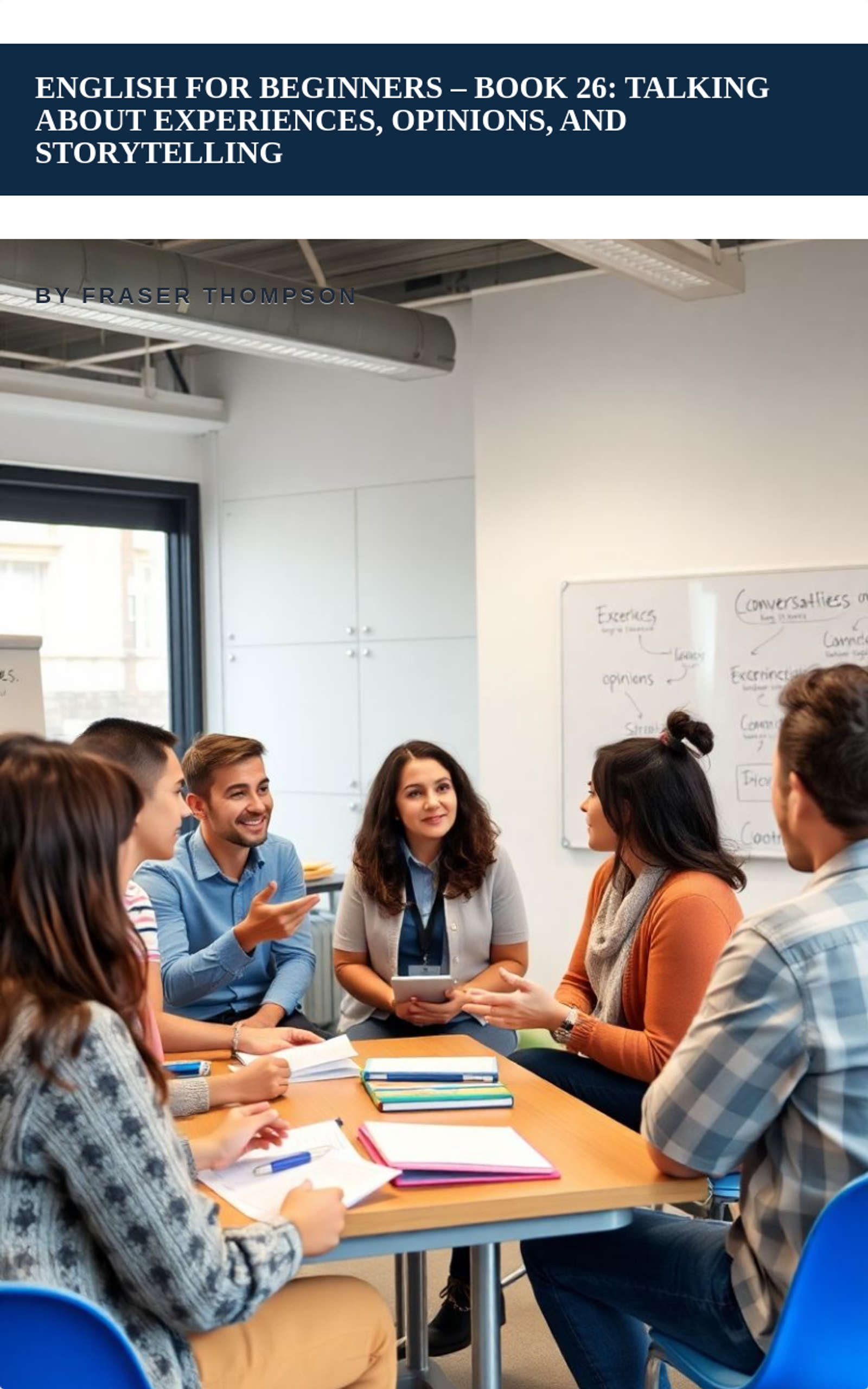 English for Beginners – Book 26: Talking About Experiences, Opinions, and Storytelling