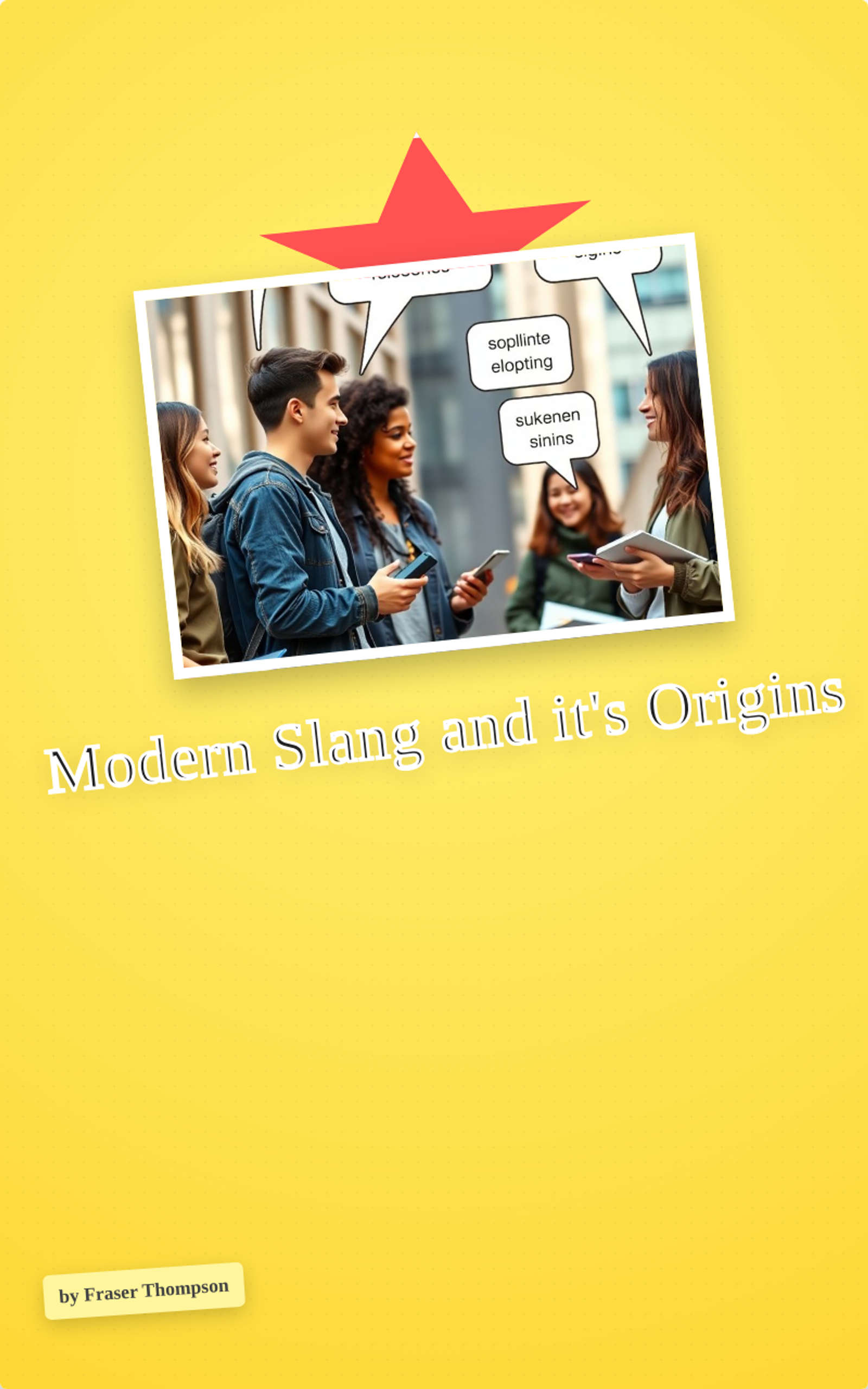 Modern Slang and it's Origins