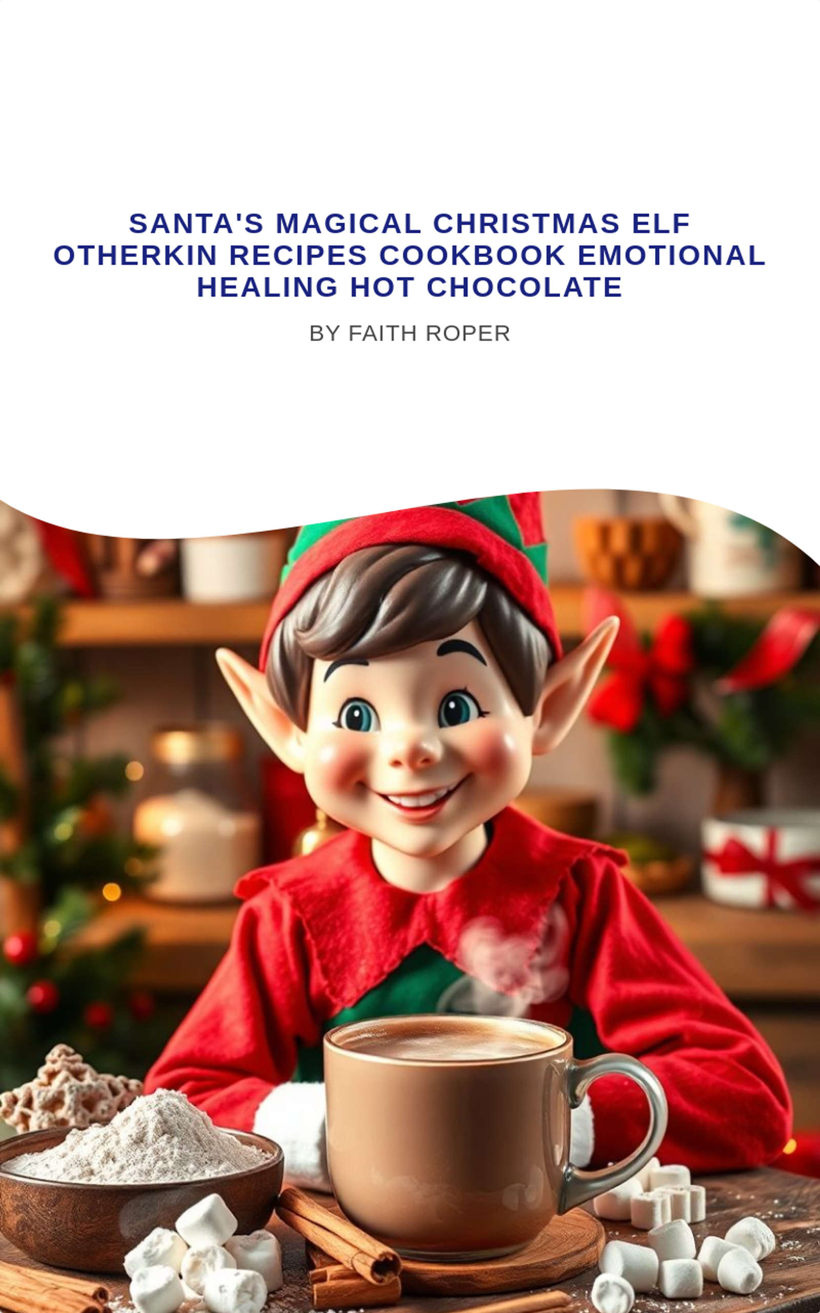 Santa's magical Christmas elf otherkin recipes cookbook emotional healing hot chocolate 