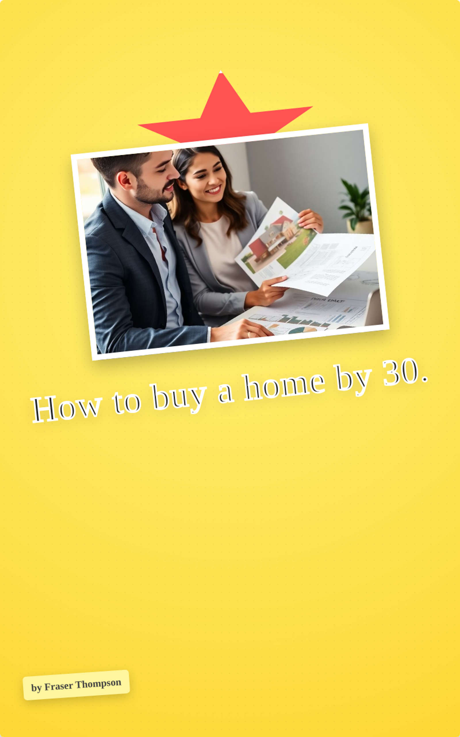 How to buy a home by 30.