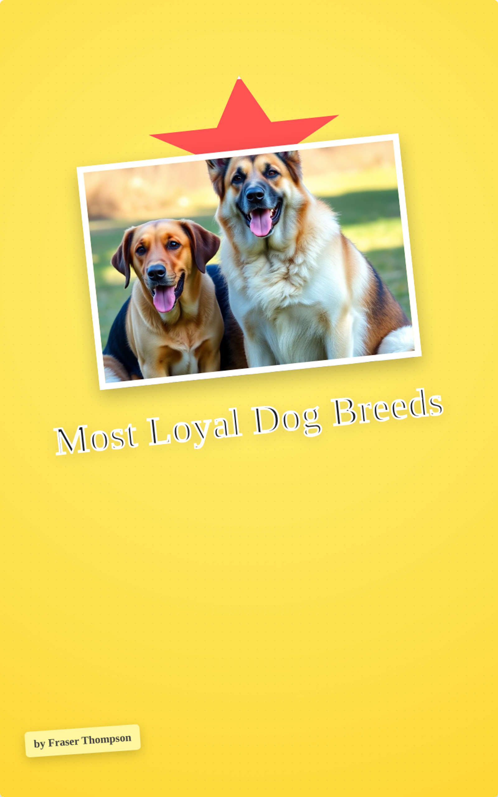 Most Loyal Dog Breeds