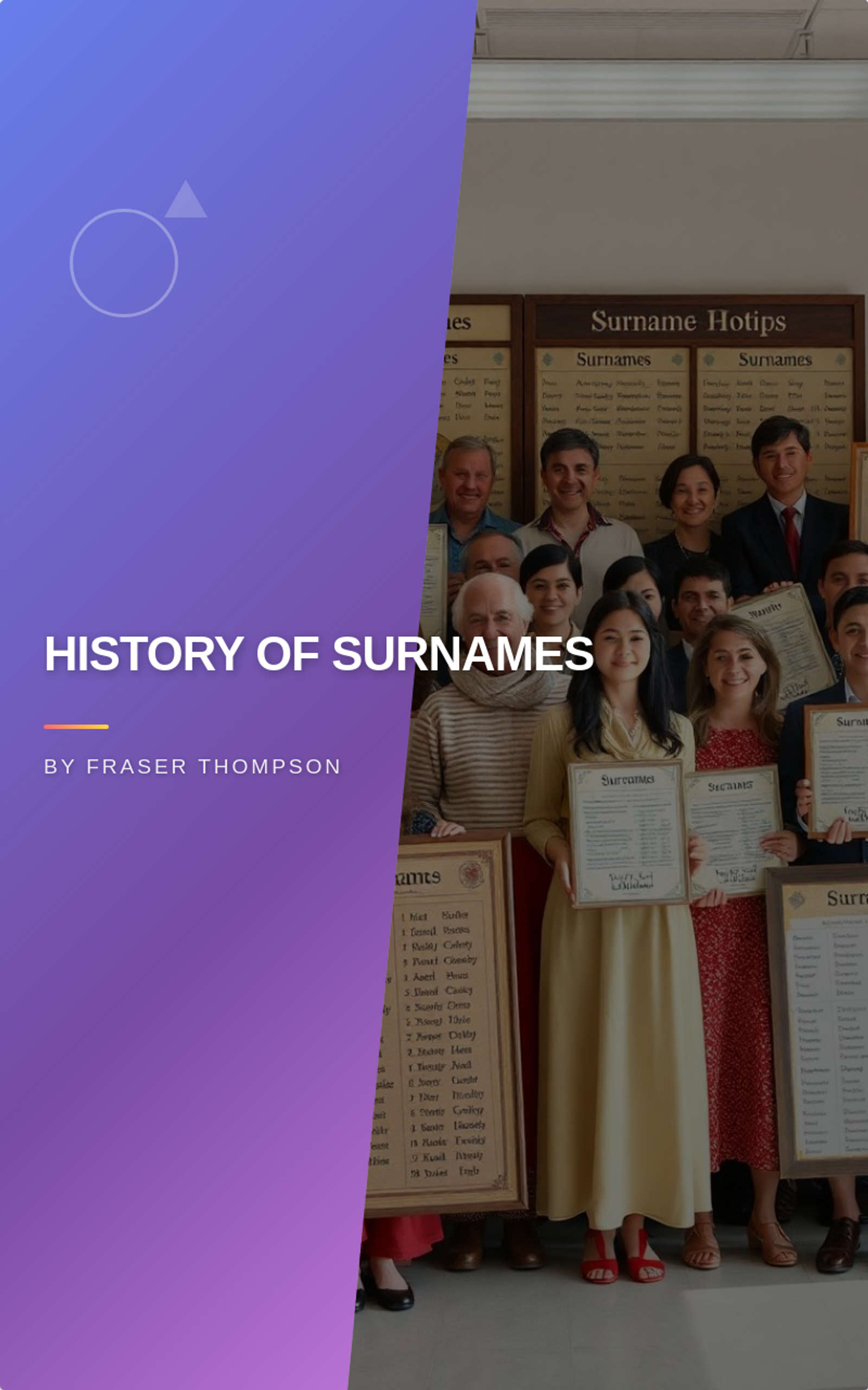History of Surnames