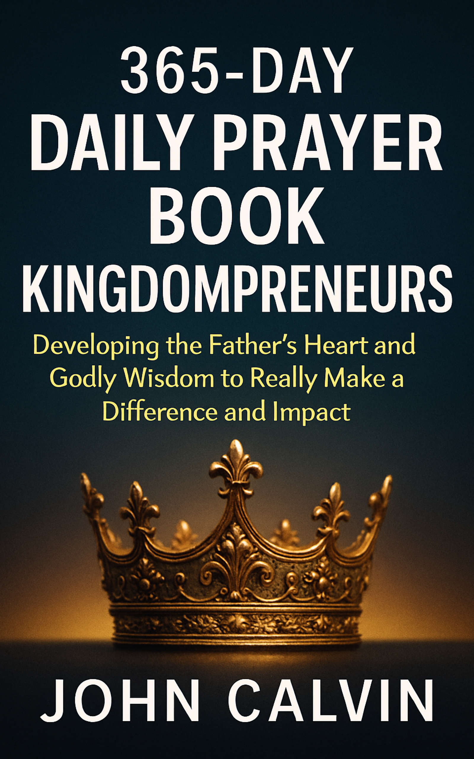 365-DAY DAILY PRAYER BOOK KINGDOMPRENEURS Developing the Father's Heart and Godly Wisdom to Really Make a Difference and Impact by AGUNG HALIM