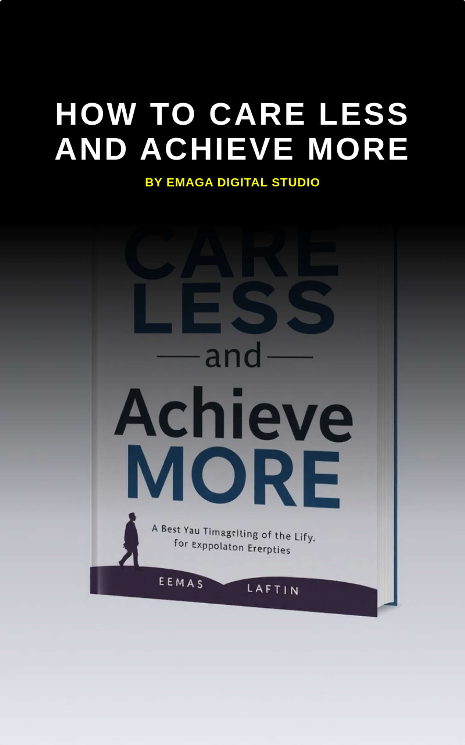 How to Care Less and Achieve More