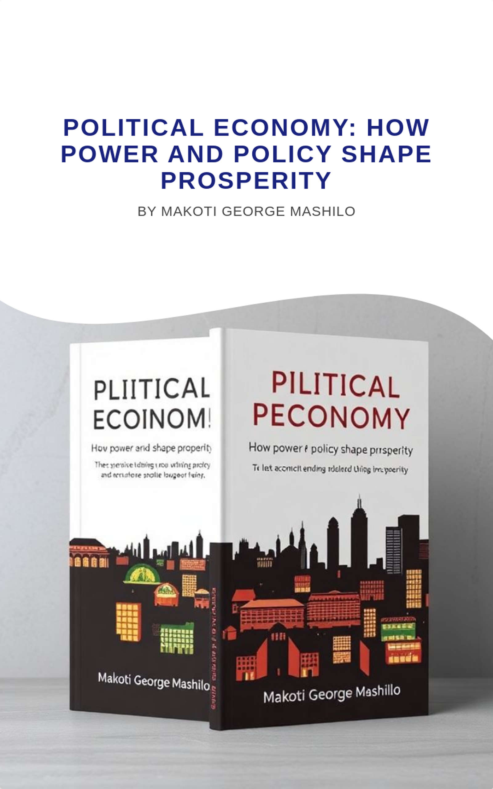 Political Economy: How power and policy shape prosperity