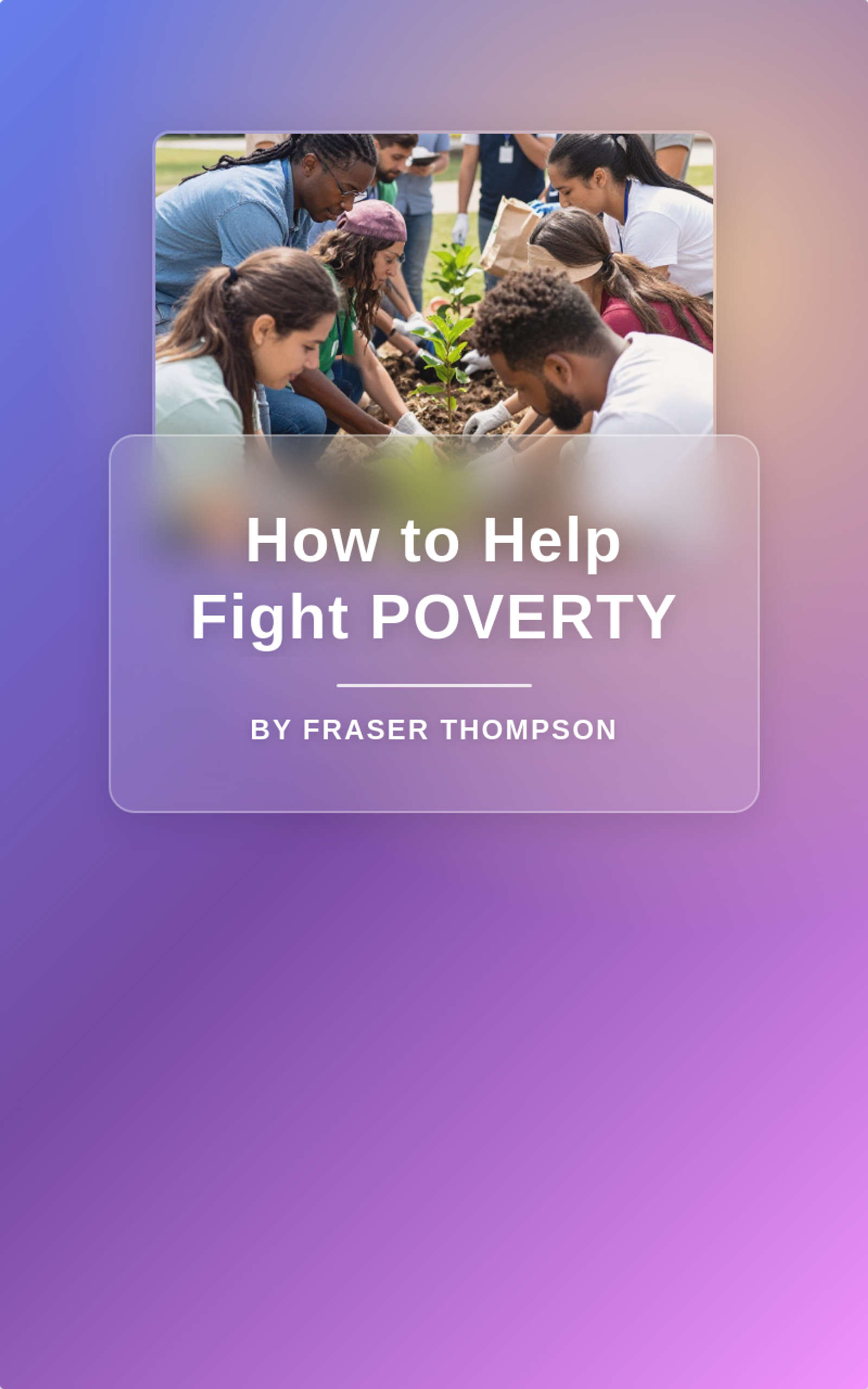 How to Help Fight POVERTY