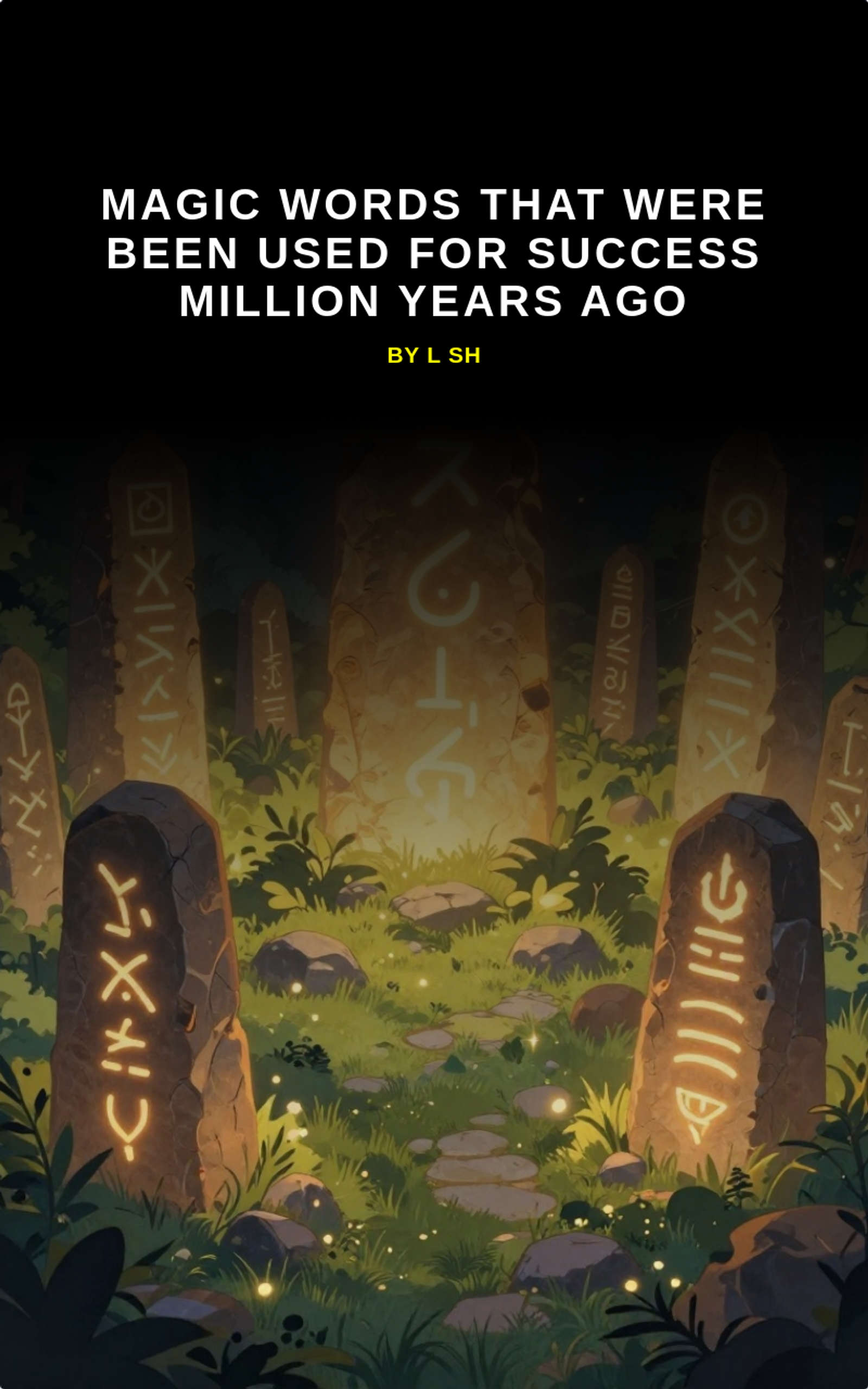 Magic words  that were been used for success   Million years ago 