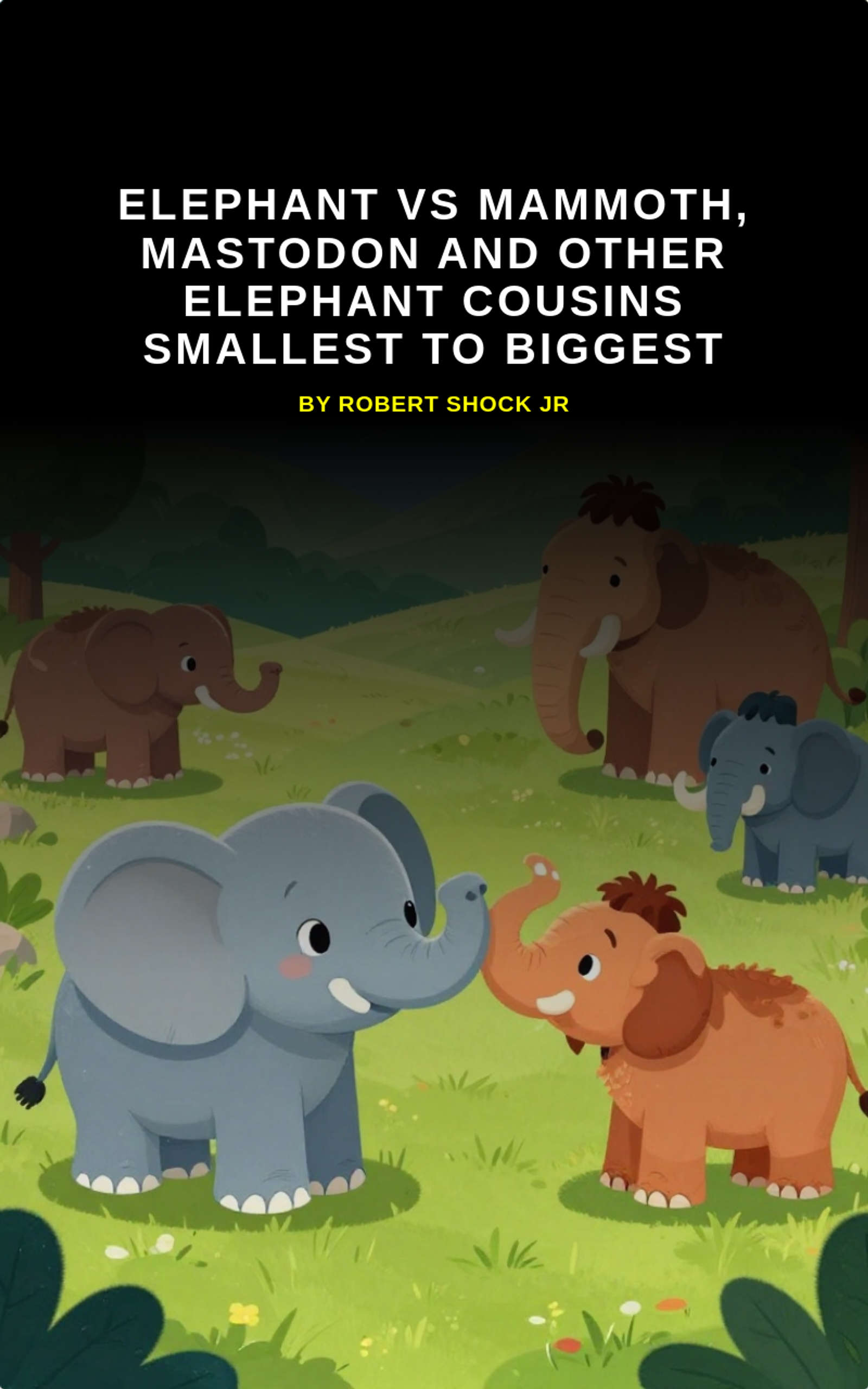 Elephant vs Mammoth, Mastodon and Other Elephant Cousins Smallest to Biggest 