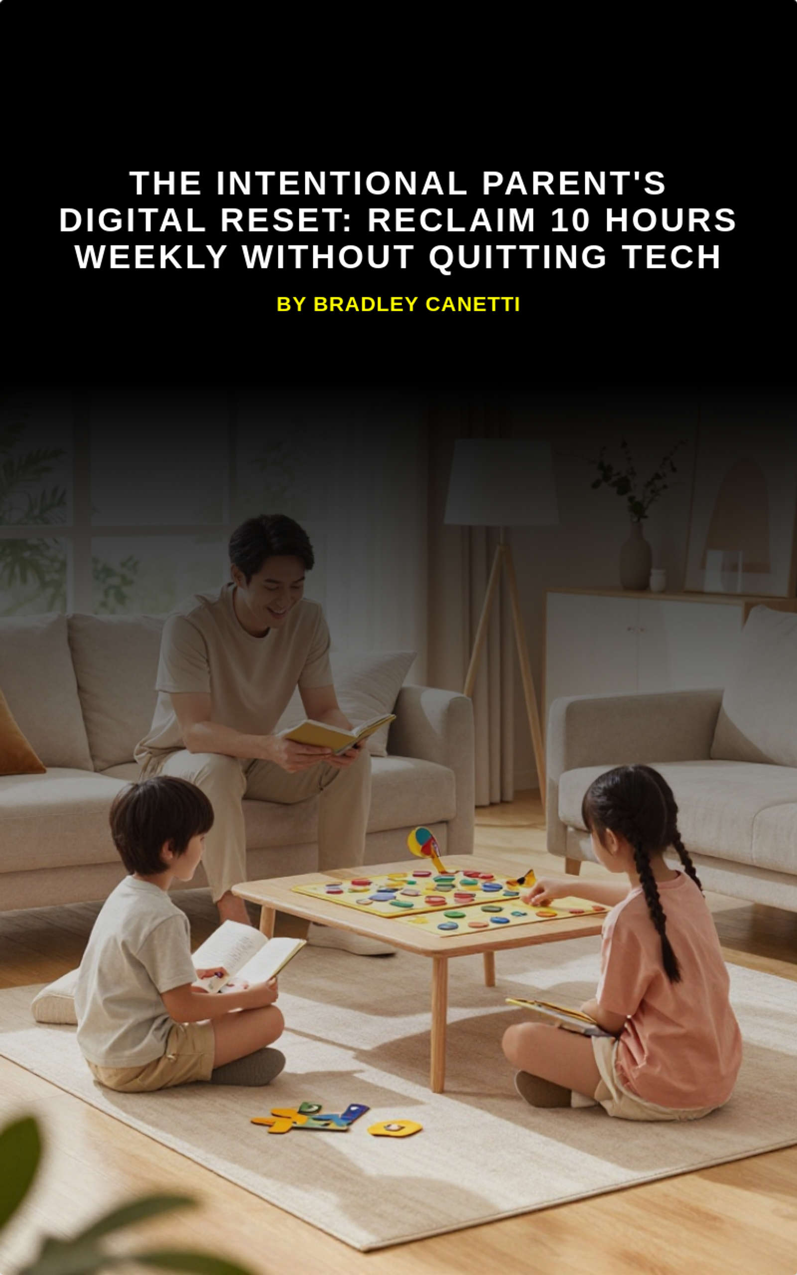 The Intentional Parent's Digital Reset: Reclaim 10 Hours Weekly Without Quitting Tech