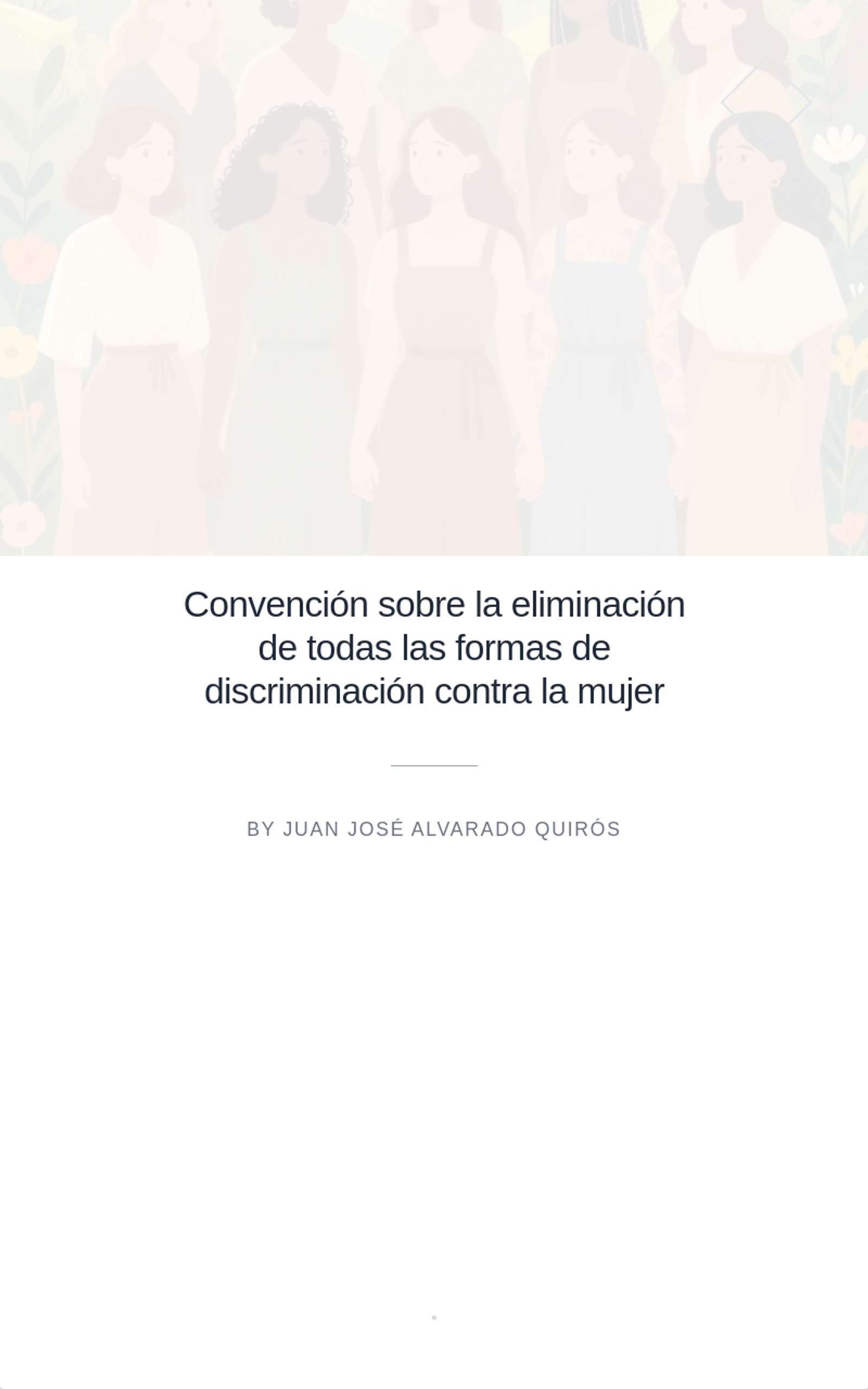 Convención sobre la eliminación de todas las formas de discriminación contra la mujer