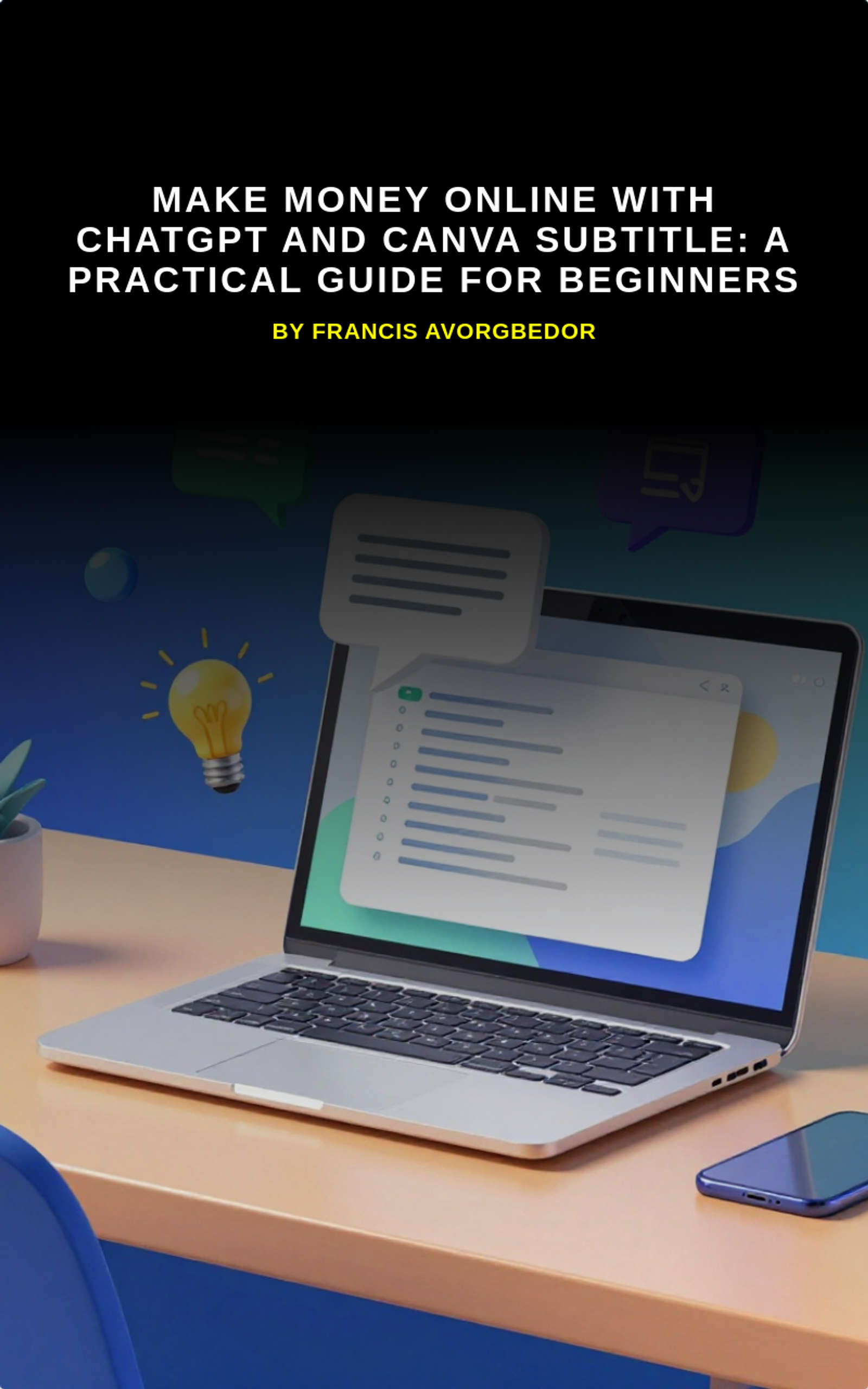 Make Money Online With ChatGPT and Canva Subtitle: A Practical Guide for Beginners