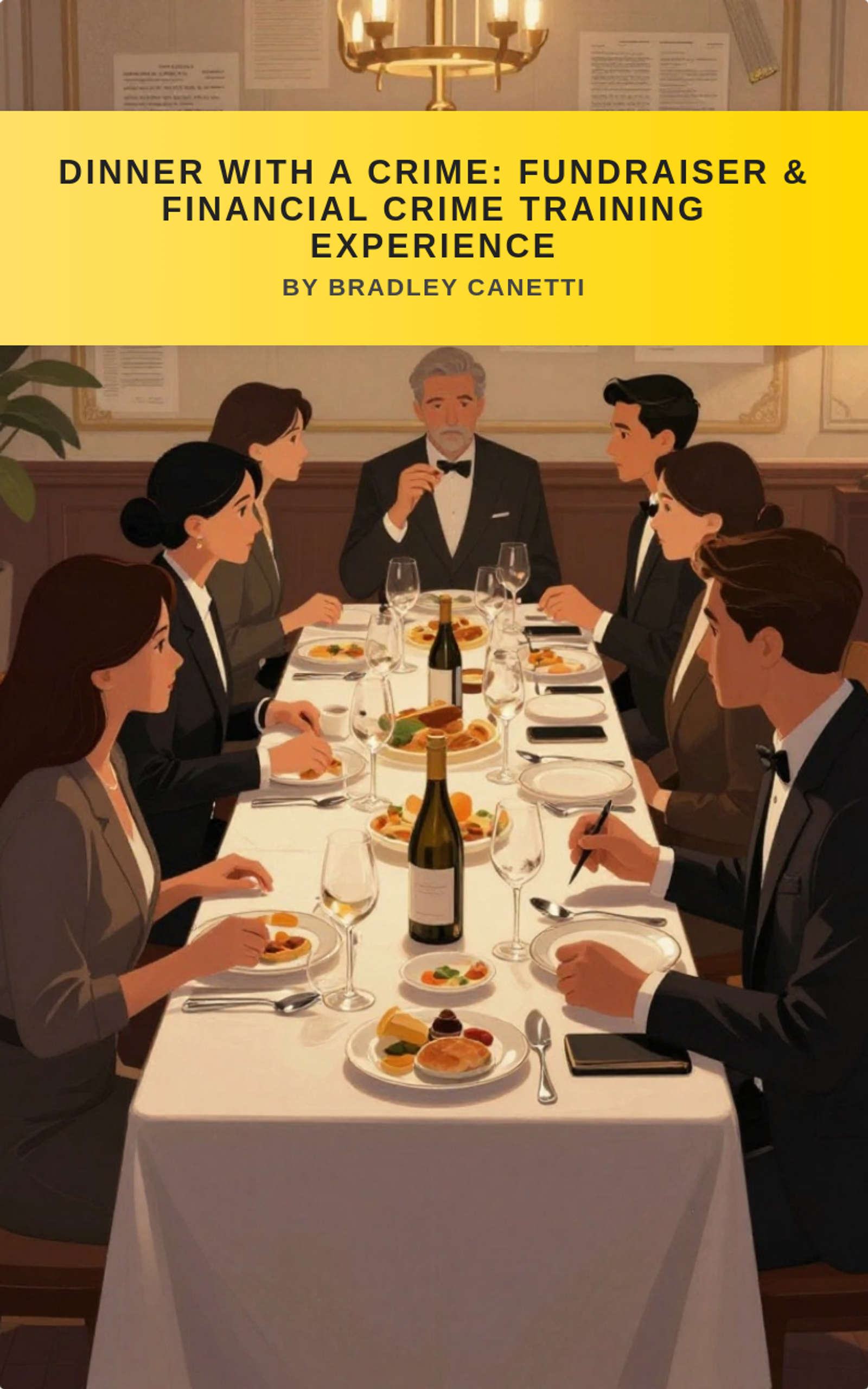 Dinner with a Crime: Fundraiser & Financial Crime Training Experience by Bradley Canetti