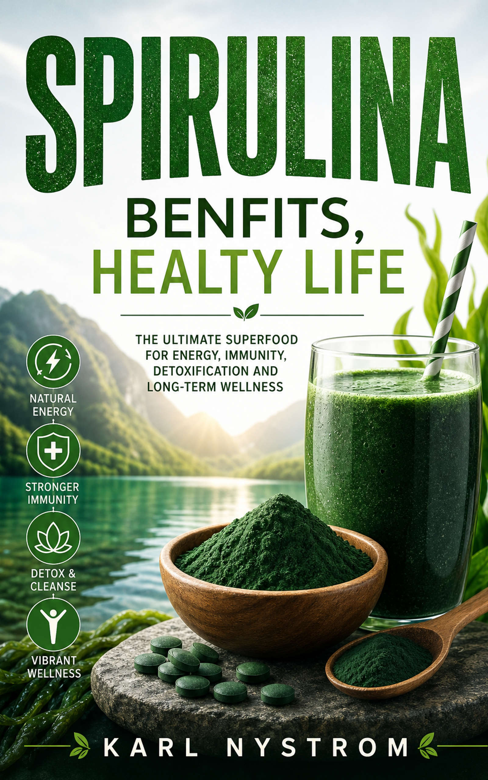 SPIRULINA BENFITS,HEALTY LIFE